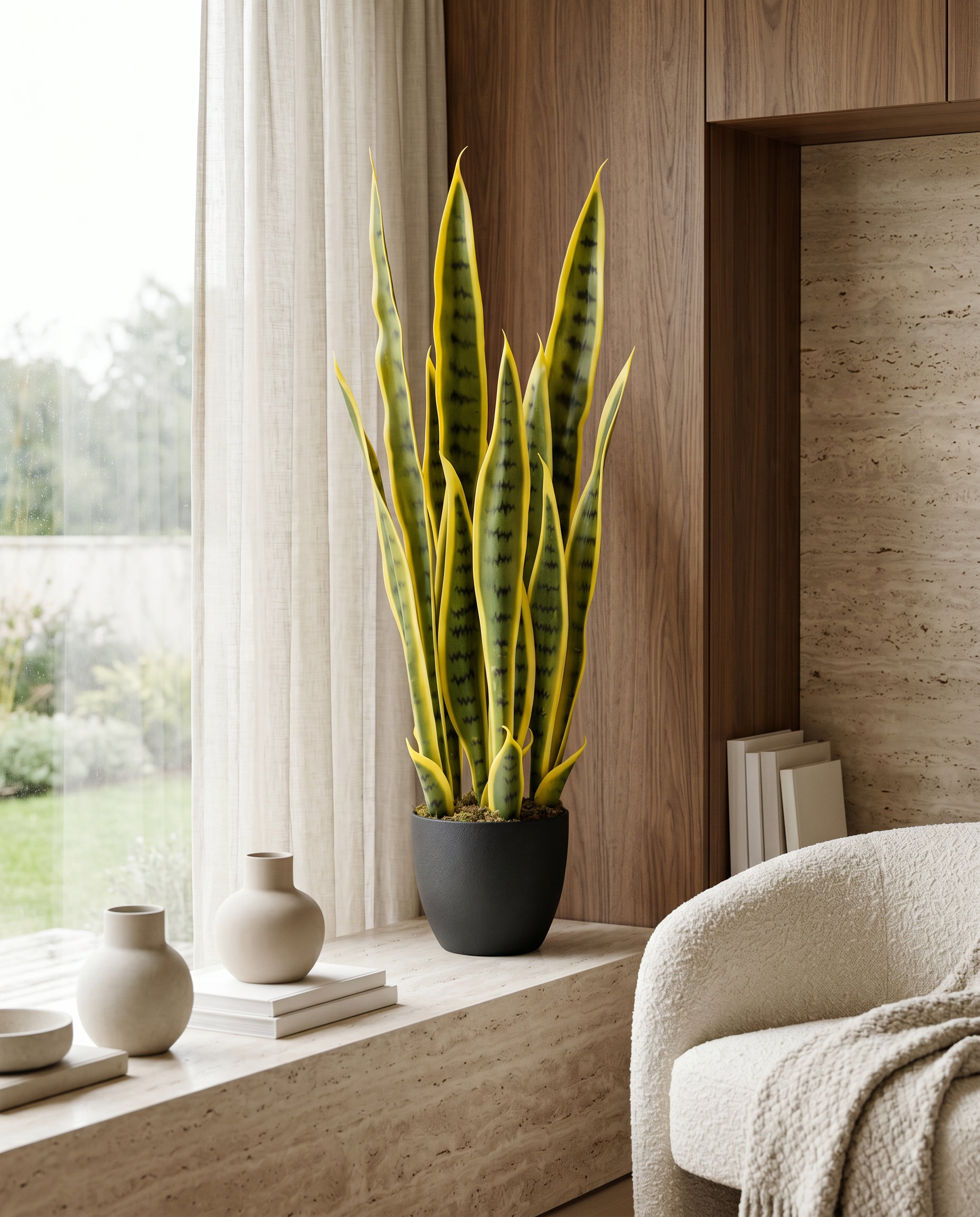 Artificial Snake Plant 2.2ft