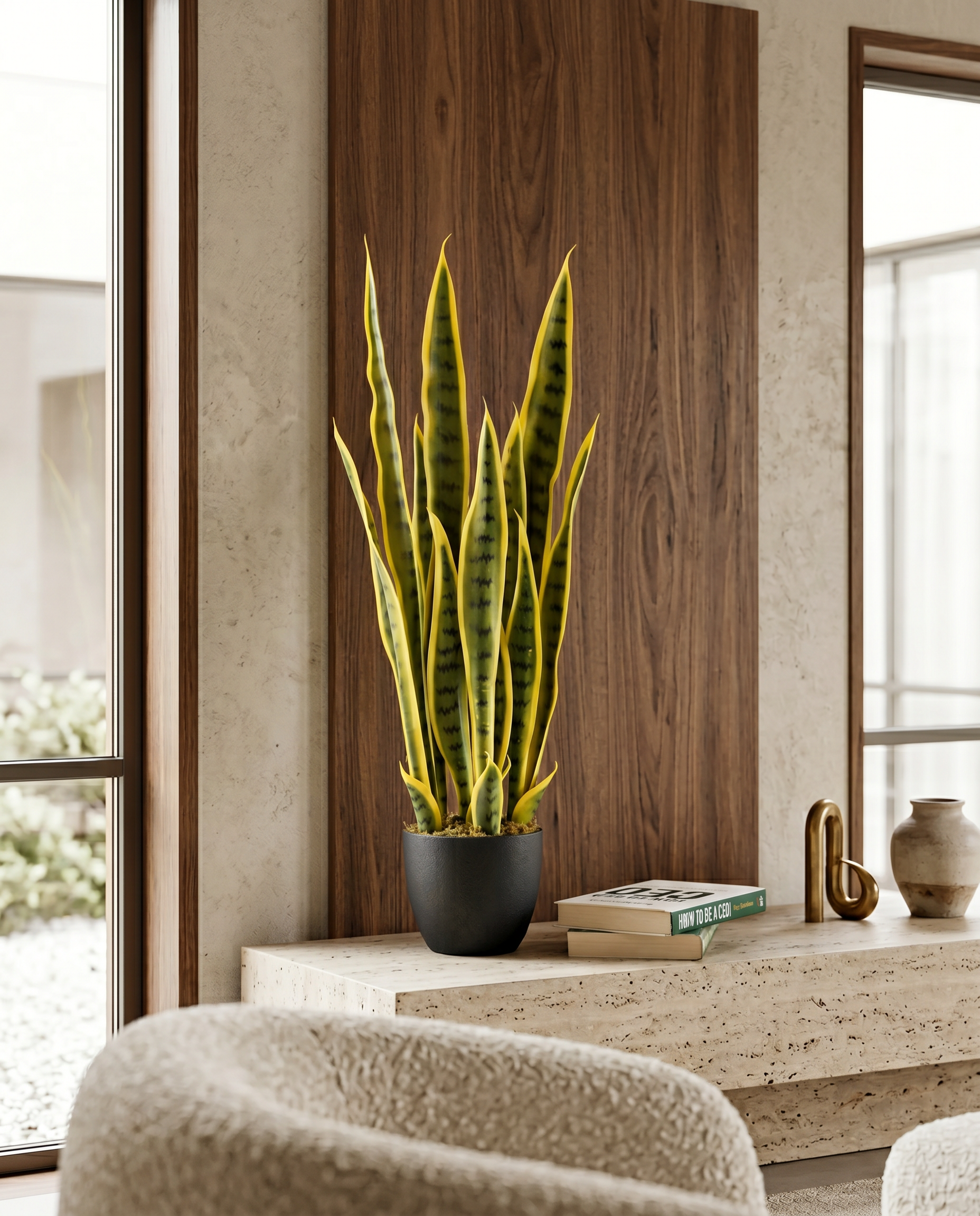 Artificial Snake Plant 2.2ft