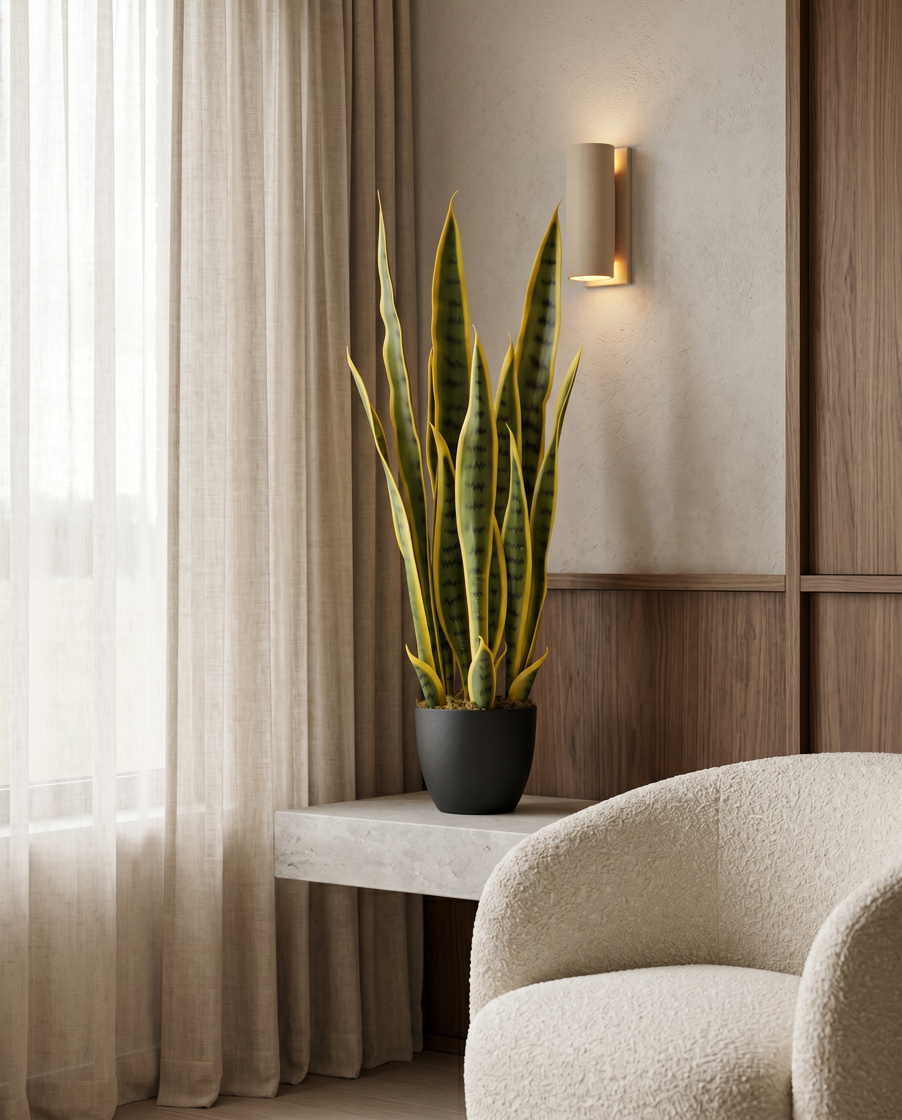 Artificial Snake Plant 2.2ft