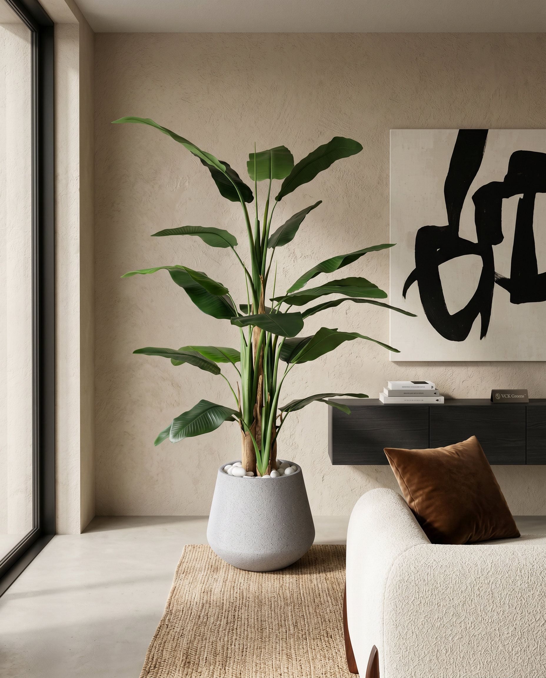 Artificial Strelitzia Statement Plant 7ft