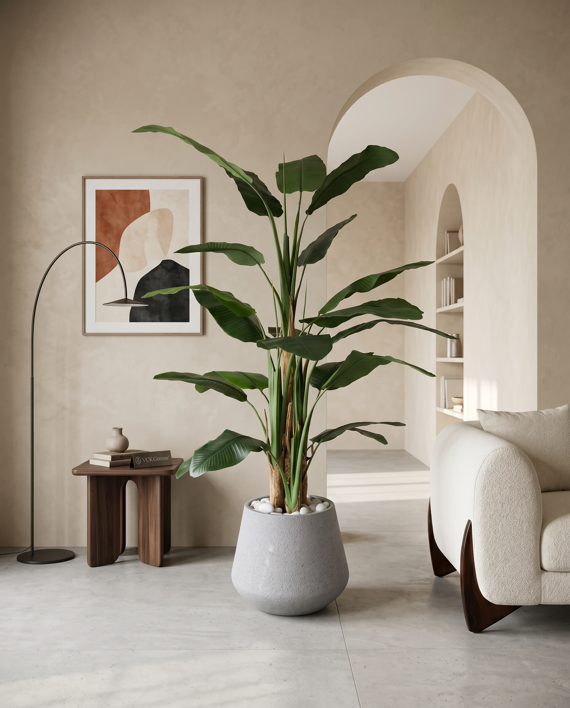 Artificial Strelitzia Statement Plant 7ft