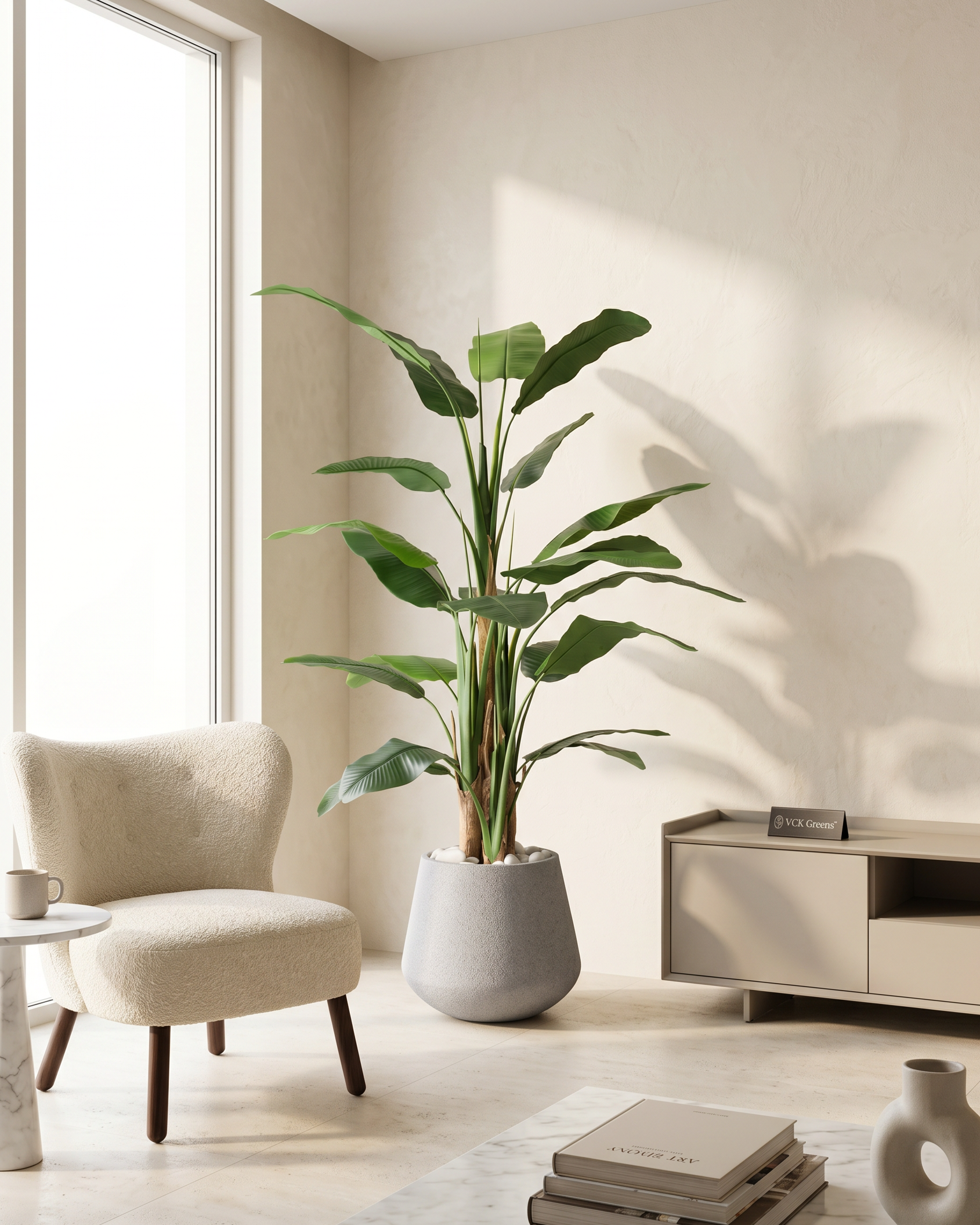Artificial Strelitzia Statement Plant 7ft