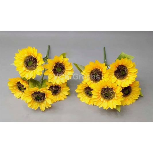artificial sunflower bunches