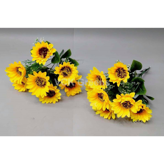 Artificial Sunflower Bunches 40cm/1.4ft