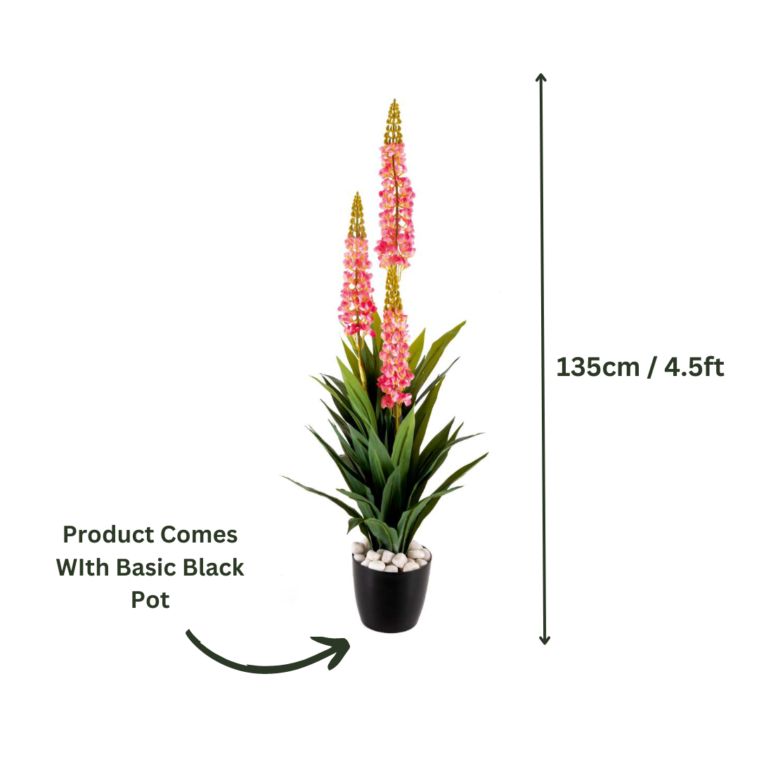 Artificial Sword Lily Plant 4.5ft With Pot