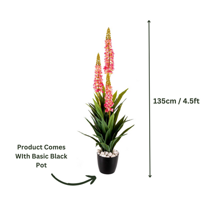 Artificial Sword Lily Plant 4.5ft With Pot