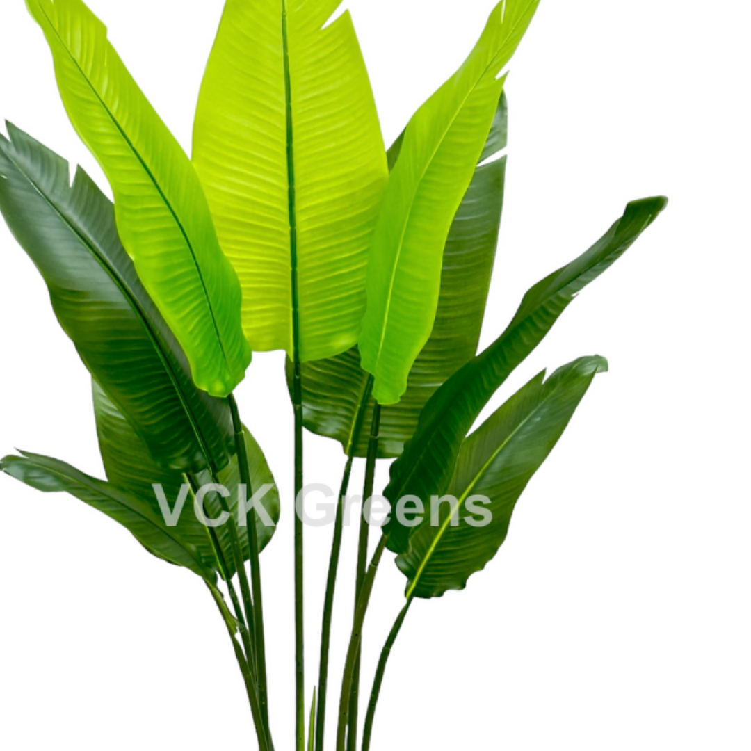 Artificial Traveller's Banana Leaf Plant 4ft With Pot