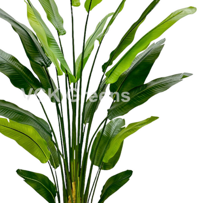 Artificial Traveller's Banana Leaf Plant 7ft With Pot