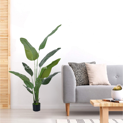 Artificial Travellers Banana Leaf Plant 6ft With Pot