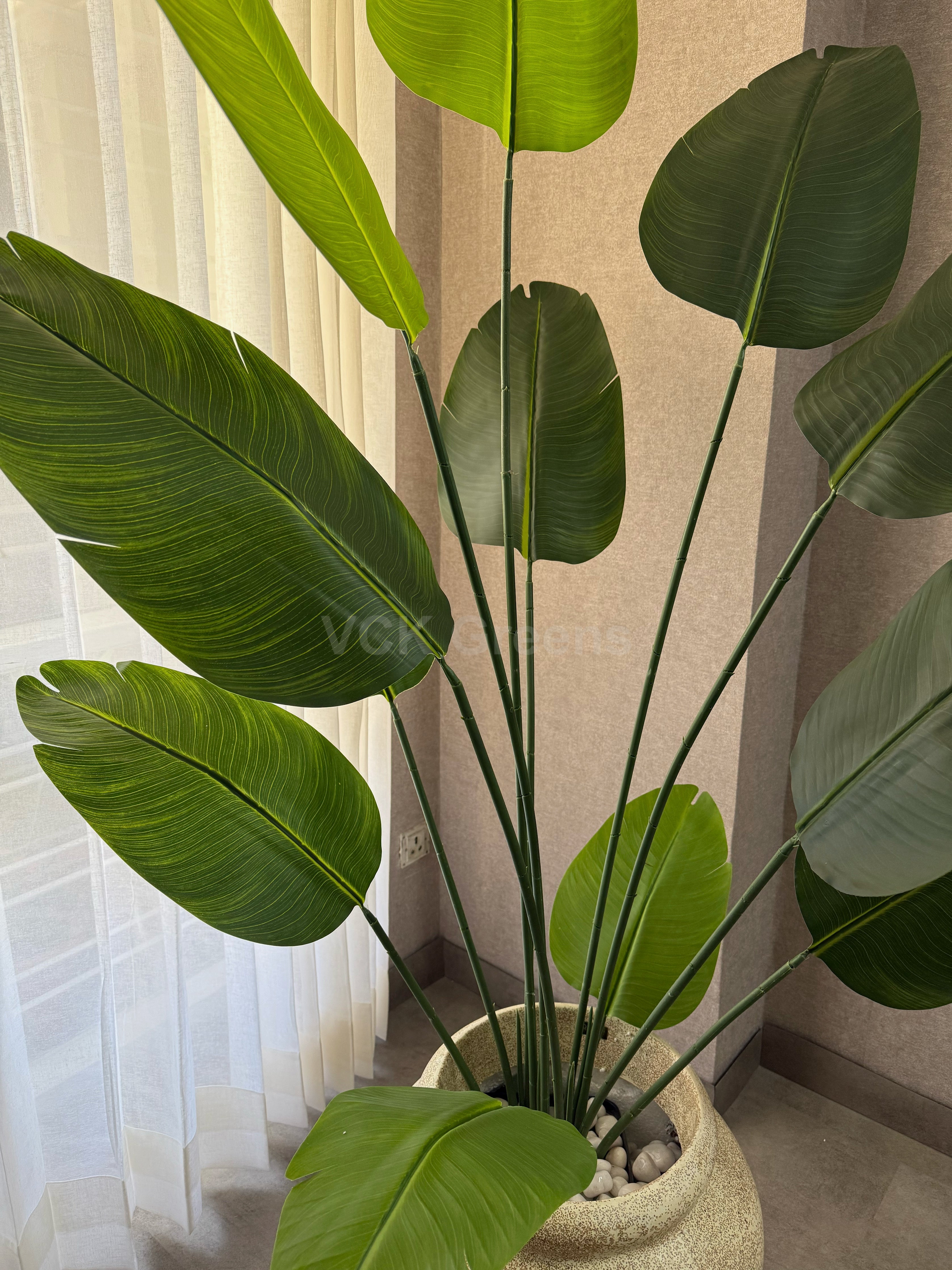 Artificial Travellers Banana Leaf Plant 5.3ft