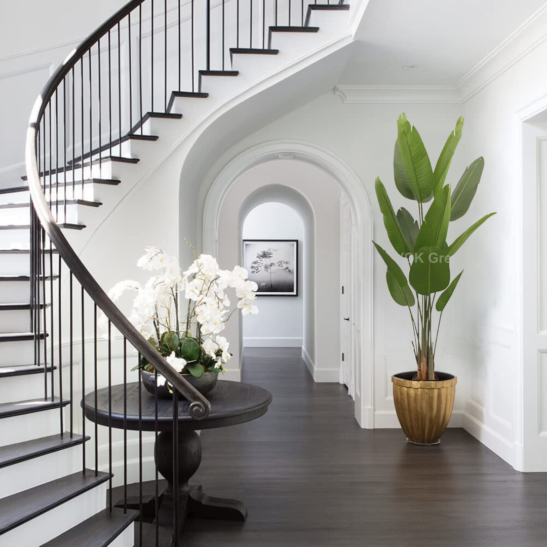 Artificial Banana Traveller's Palm Plants/Tree With Pot 6 Feet