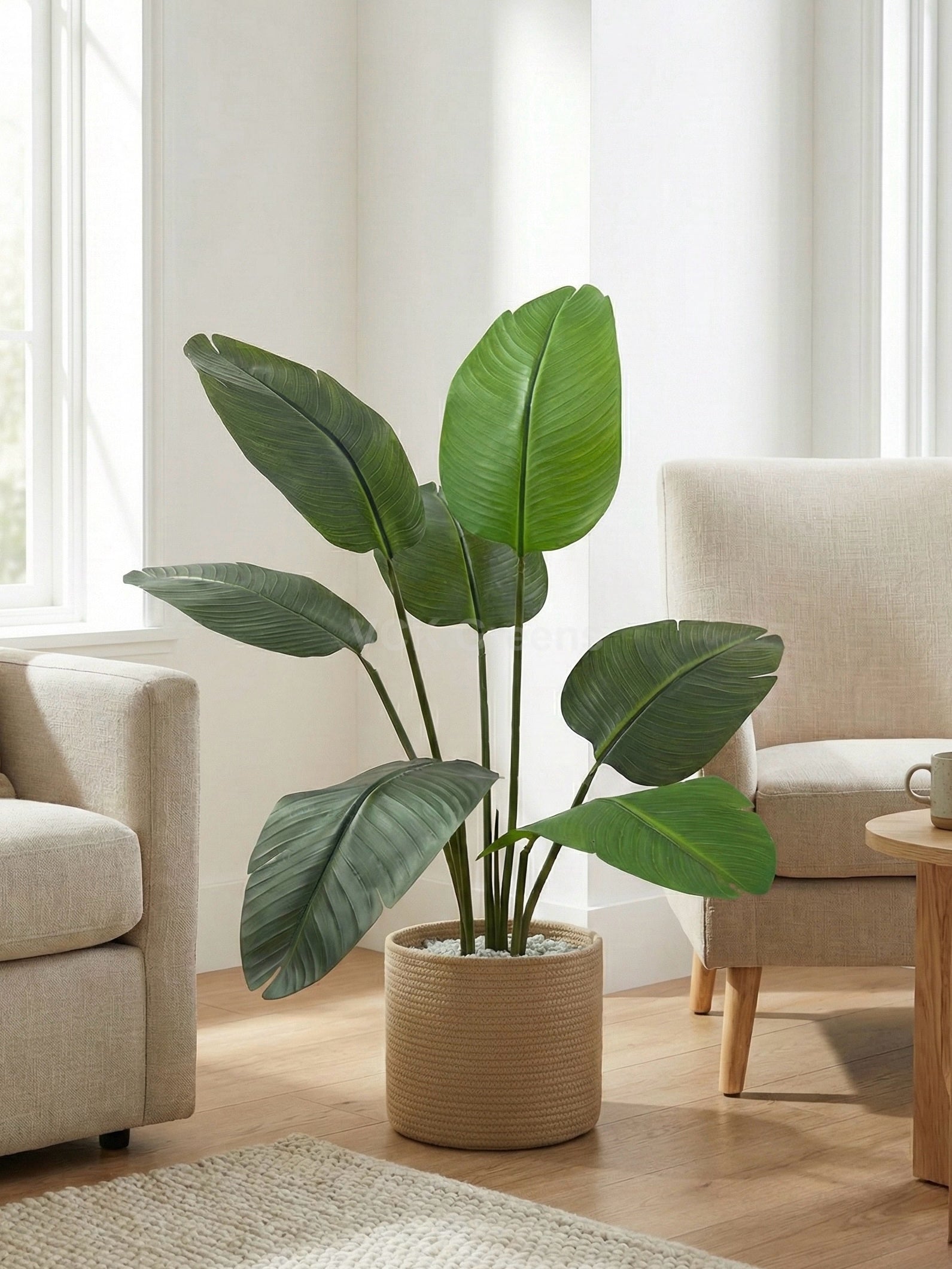 Artificial Traveller's Banana Leaf Plant 3.7ft