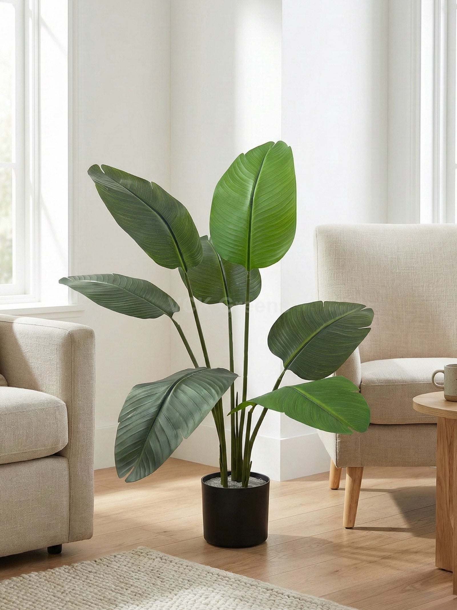 Artificial Traveller's Banana Leaf Plant 3.7ft