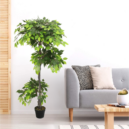 Artificial Topiary Ficus Tree 6ft With Pot