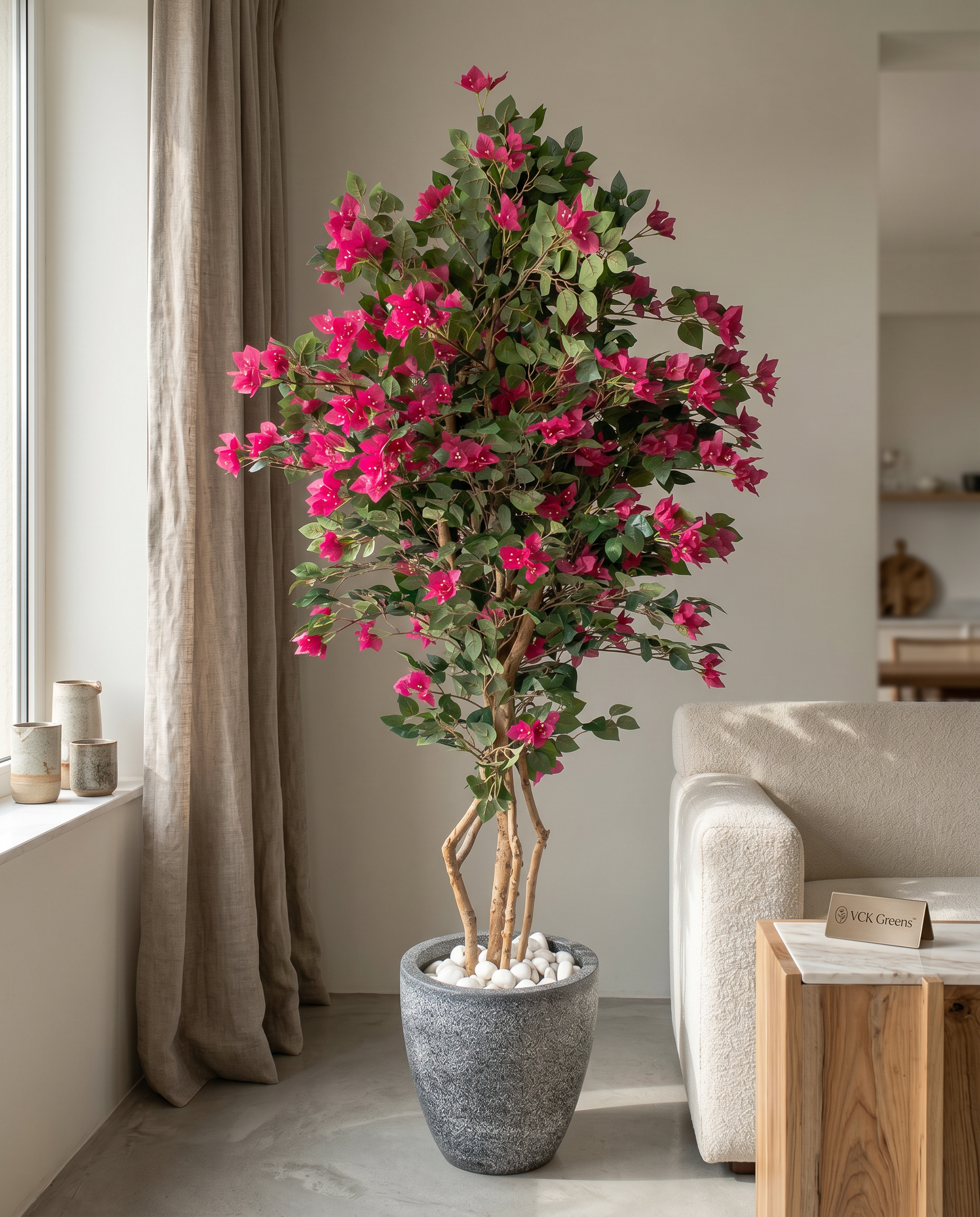 Artificial Lush Pink Bougainvillea Tree 6ft