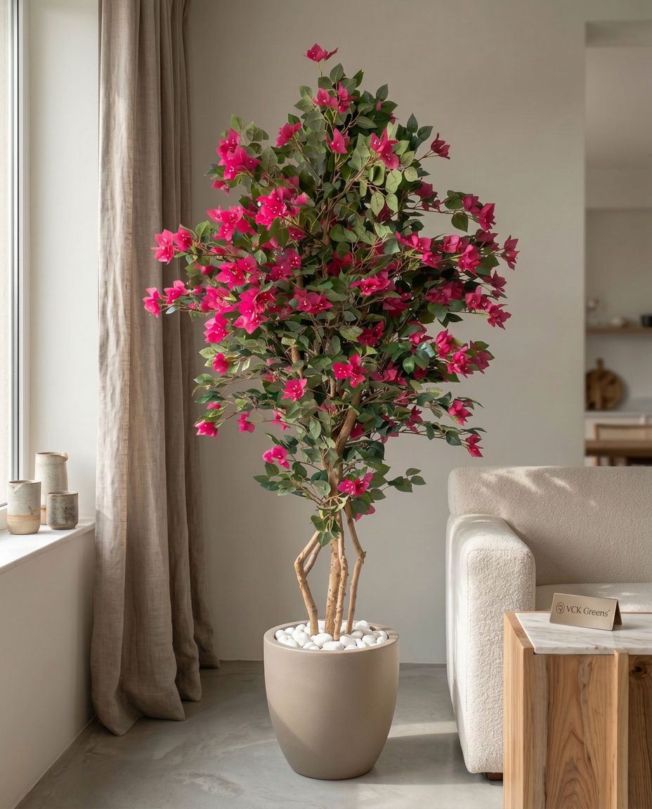 Artificial Lush Pink Bougainvillea Tree 6ft