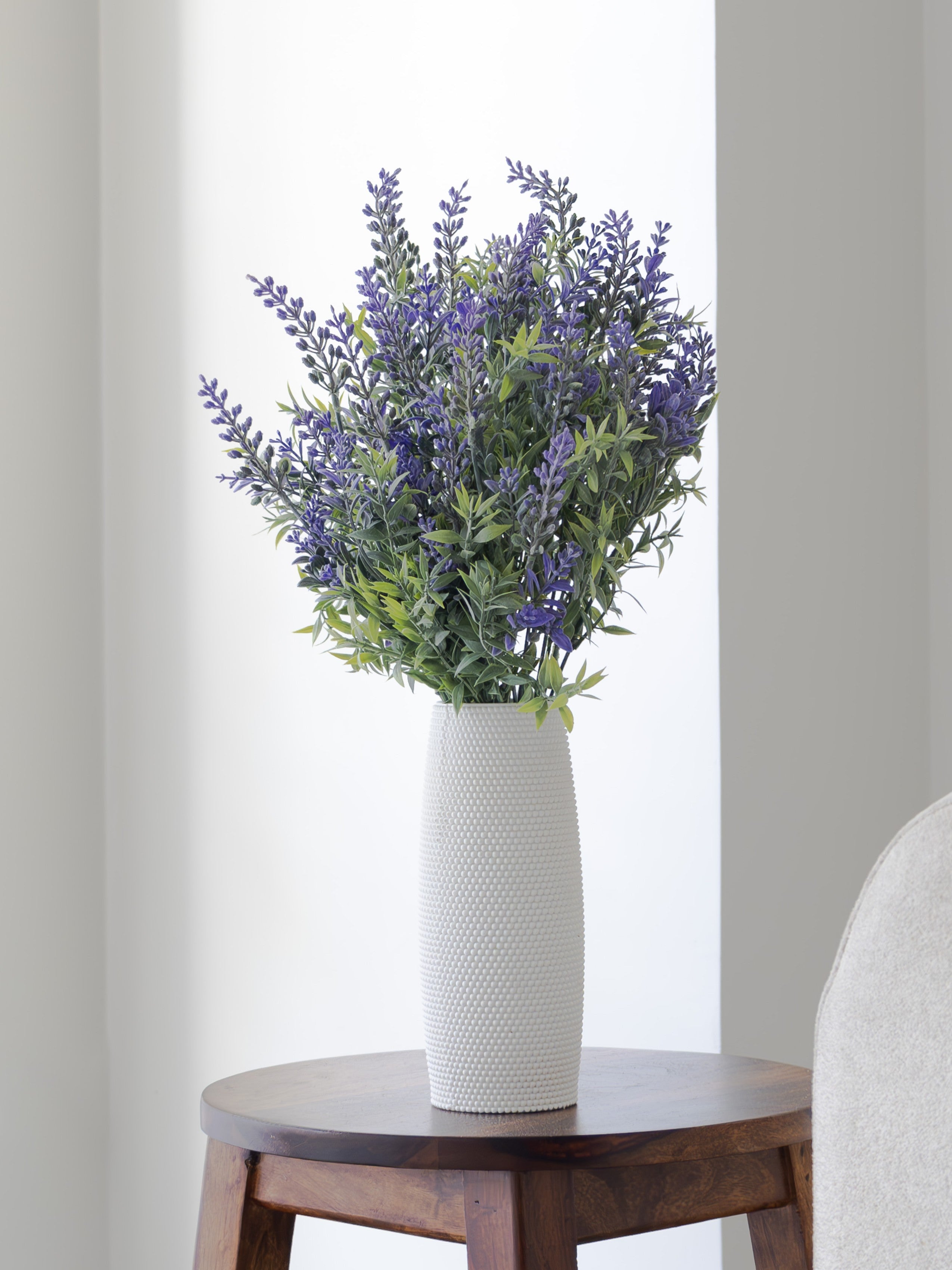 Artificial Lavender Flower Bunch (Set of 2)