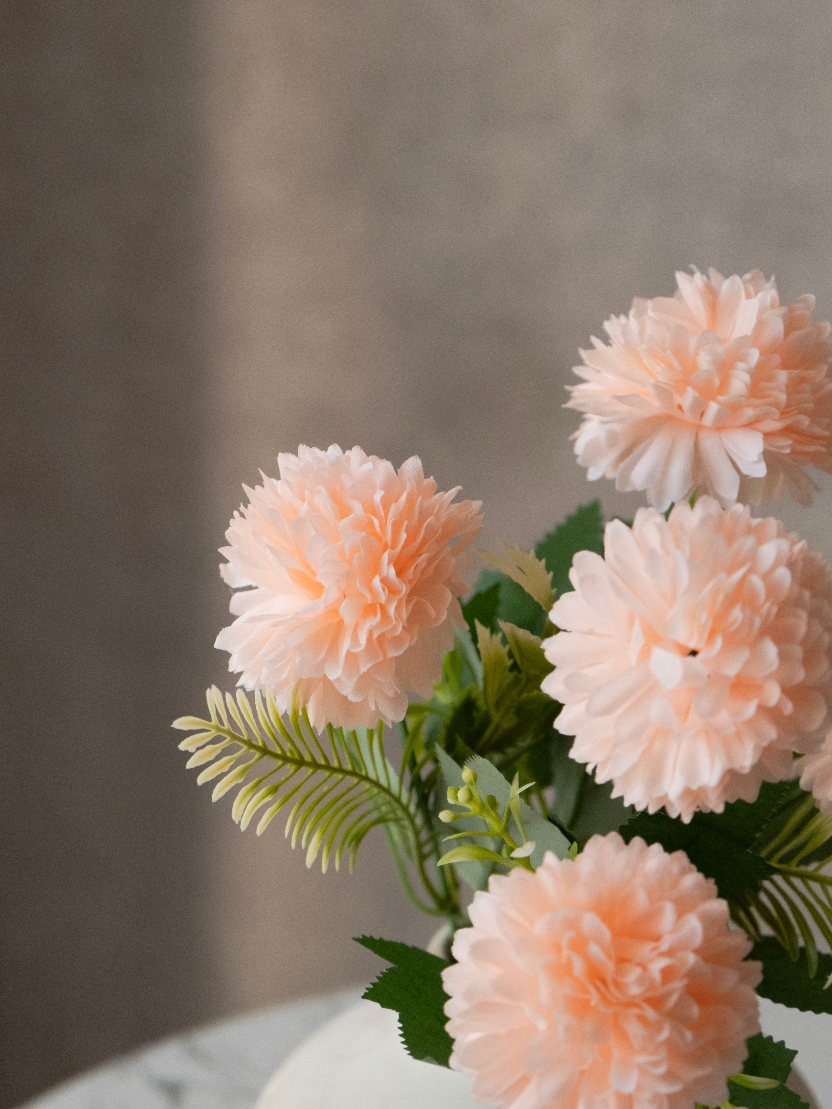 Artificial Mum Flower Bunch 28cm (Set of 3)