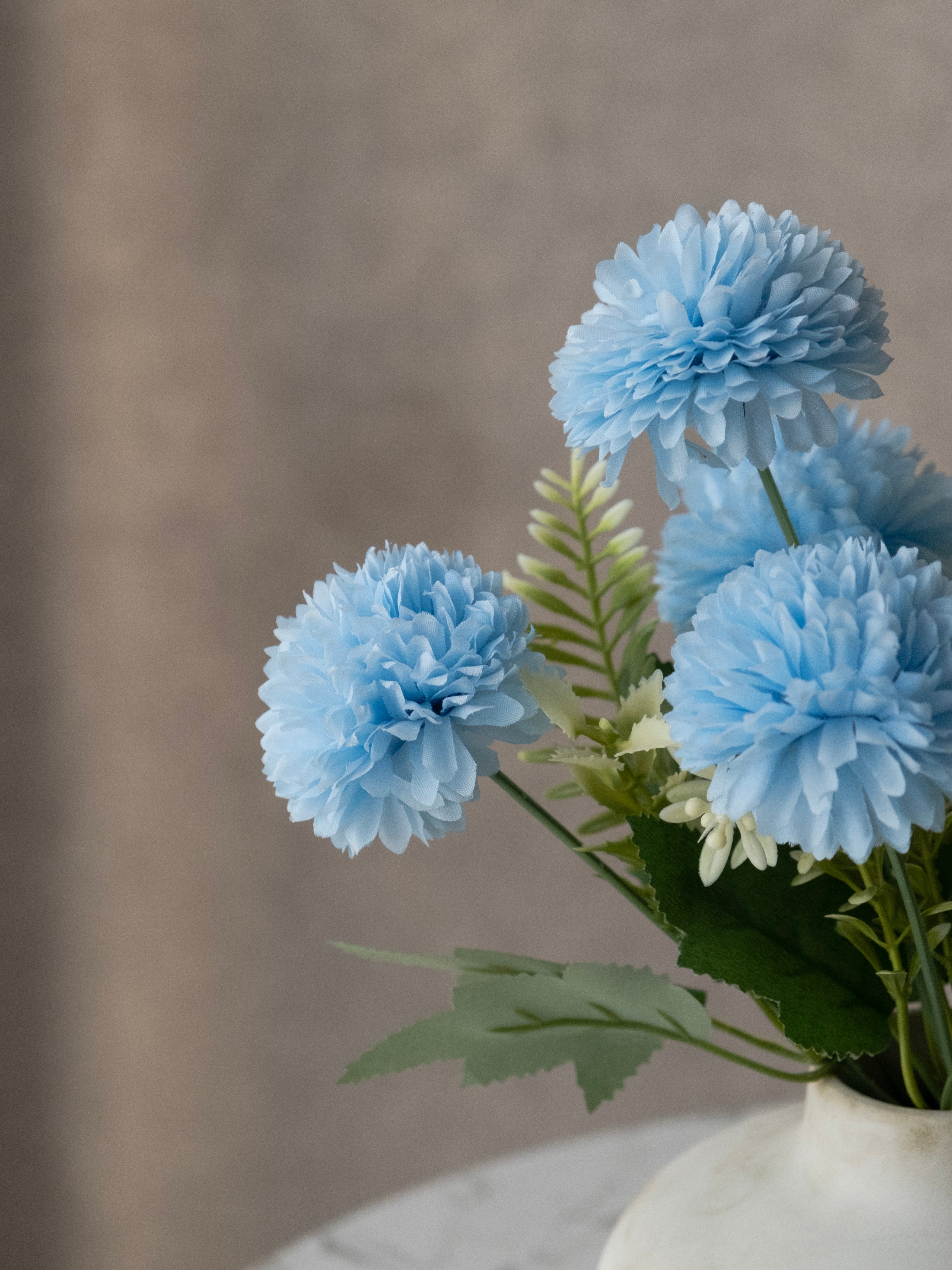 Artificial Mum Flower Bunch 28cm (Set of 3)