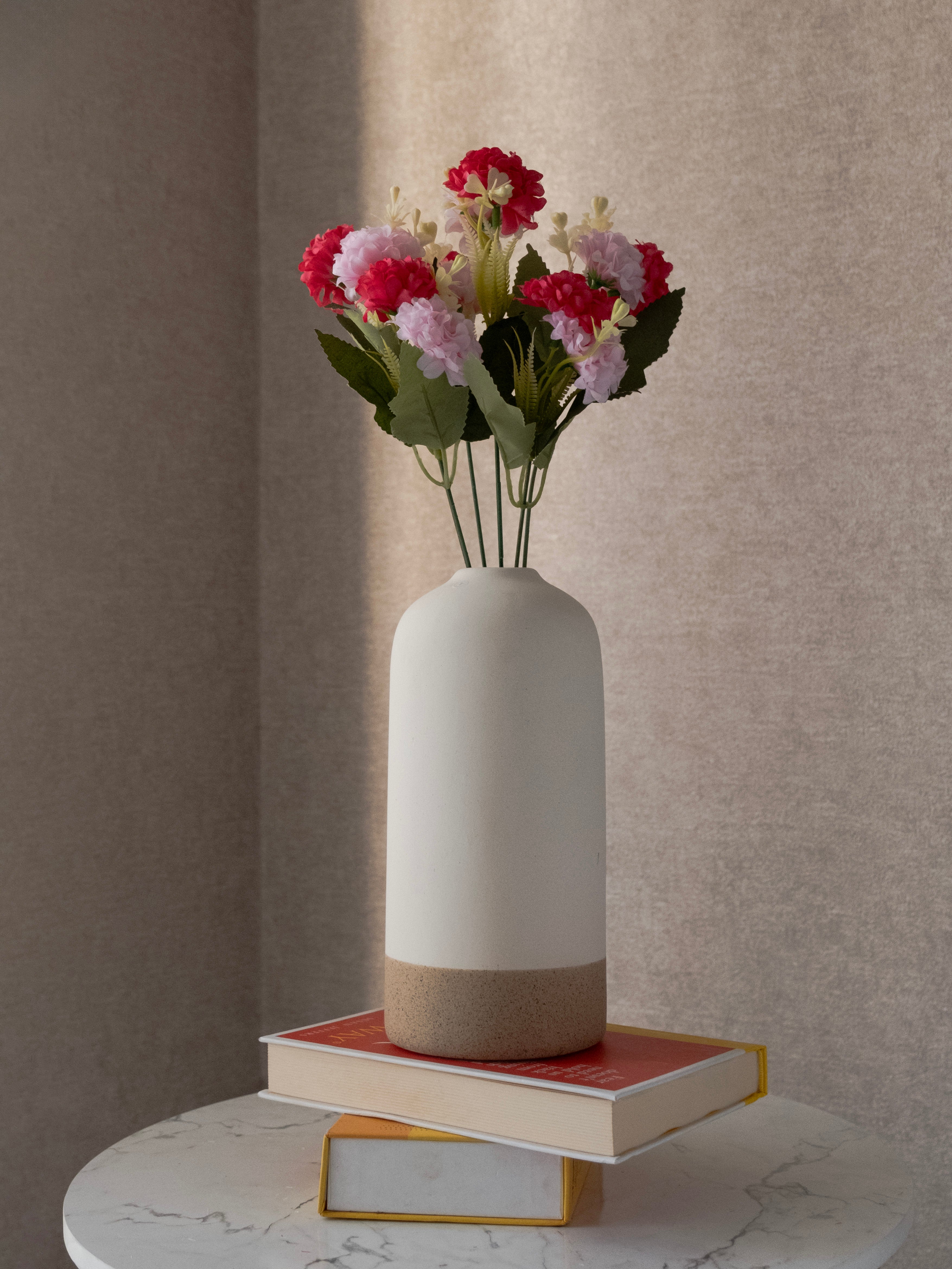 Artificial Multicolor Hydrangea Flower Bunch (Set of 3)