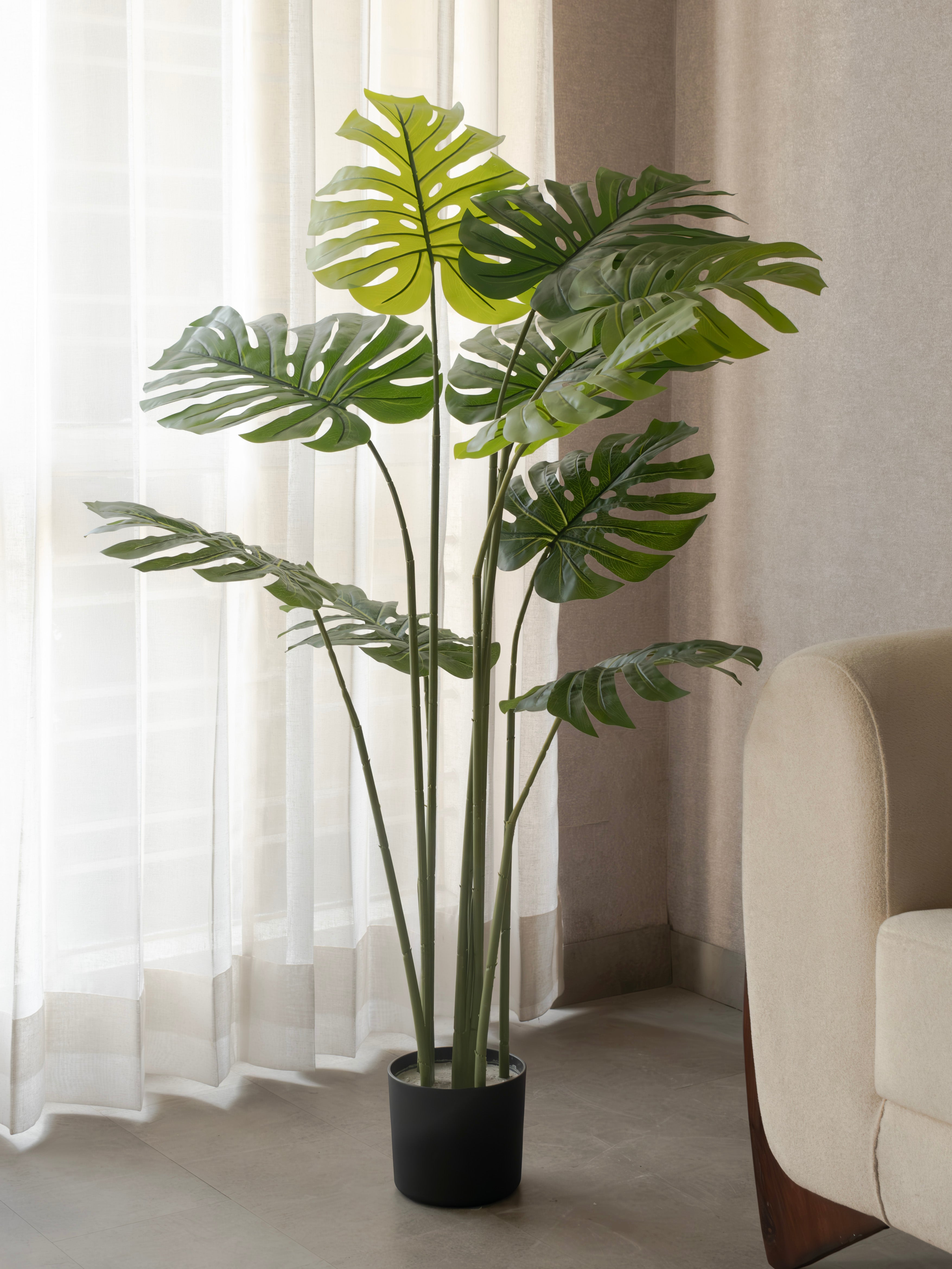 Artificial Monstera Plant 4.4ft