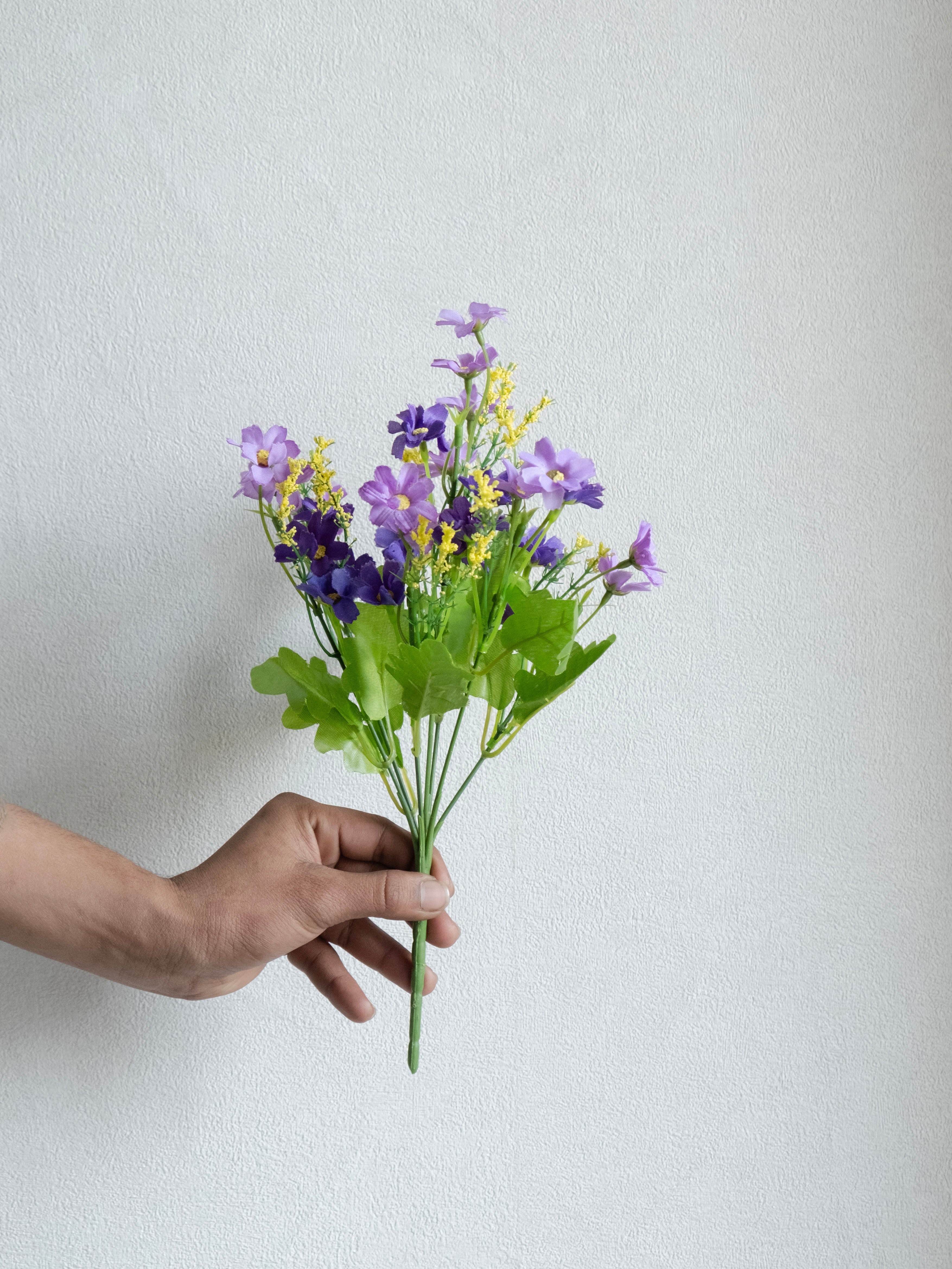 Artificial Daisy Flower Bunches (Set of 3)