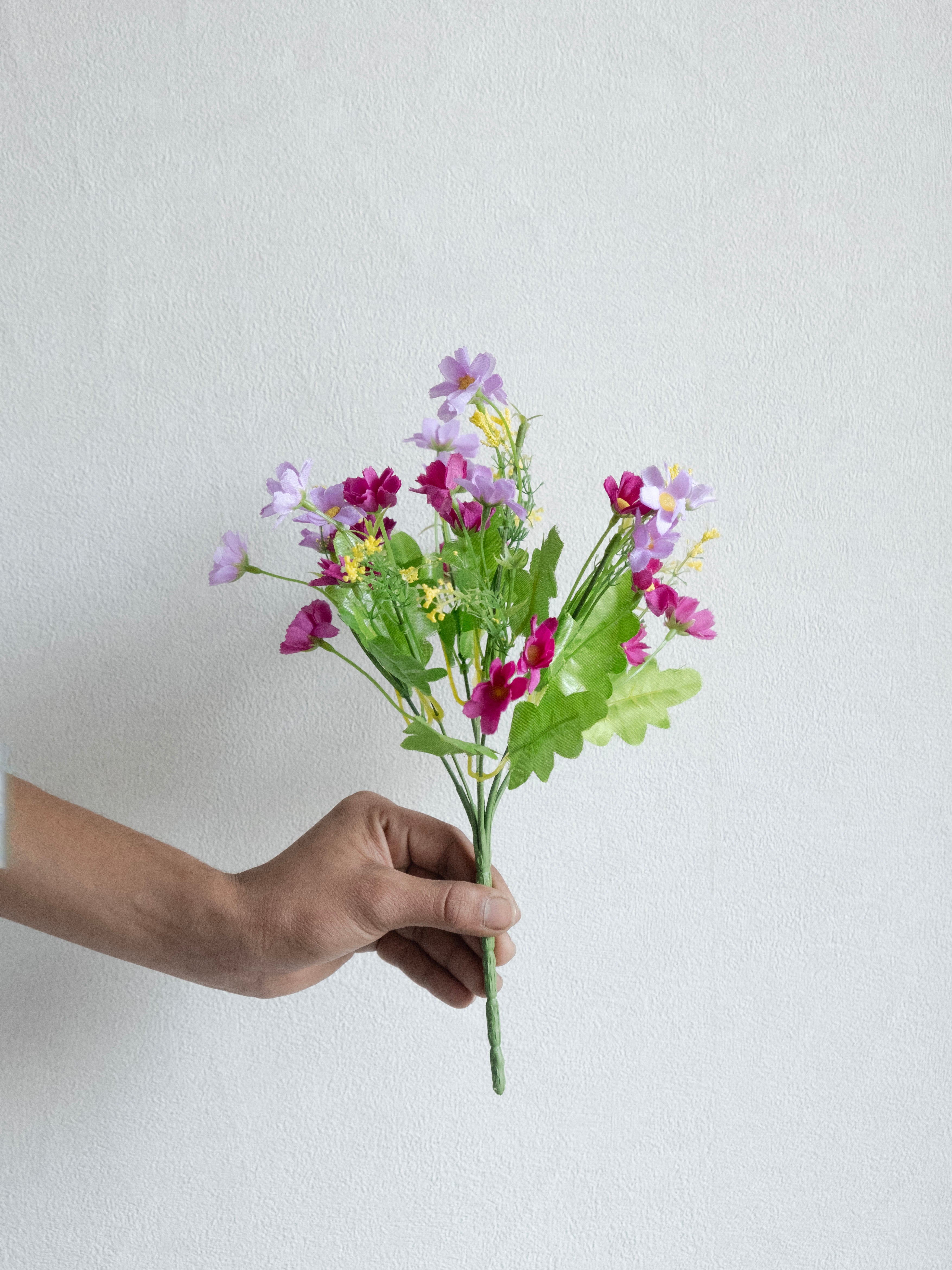 Artificial Daisy Flower Bunches (Set of 3)