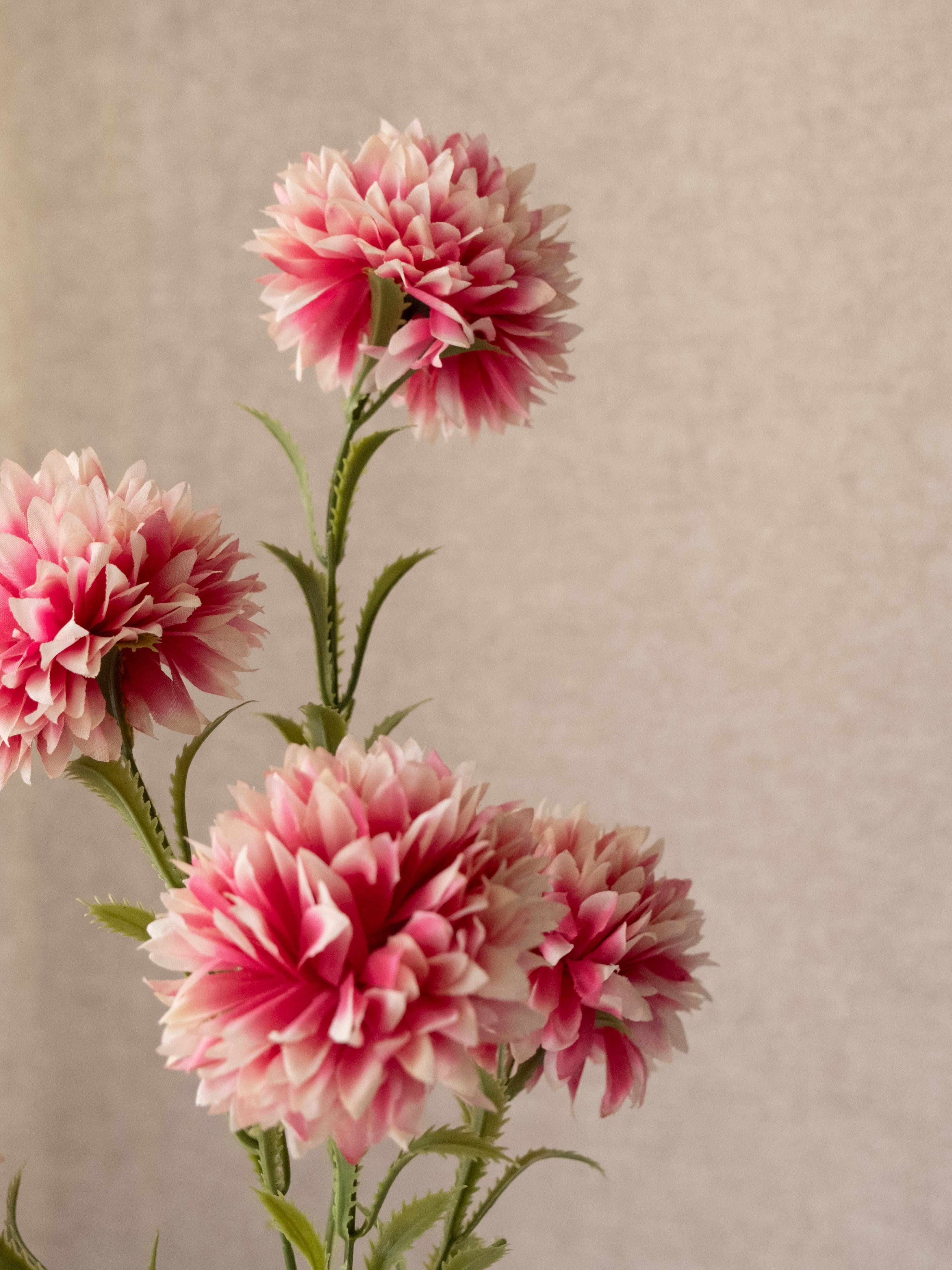 Artificial Mum Flower Stick (Set of 2)