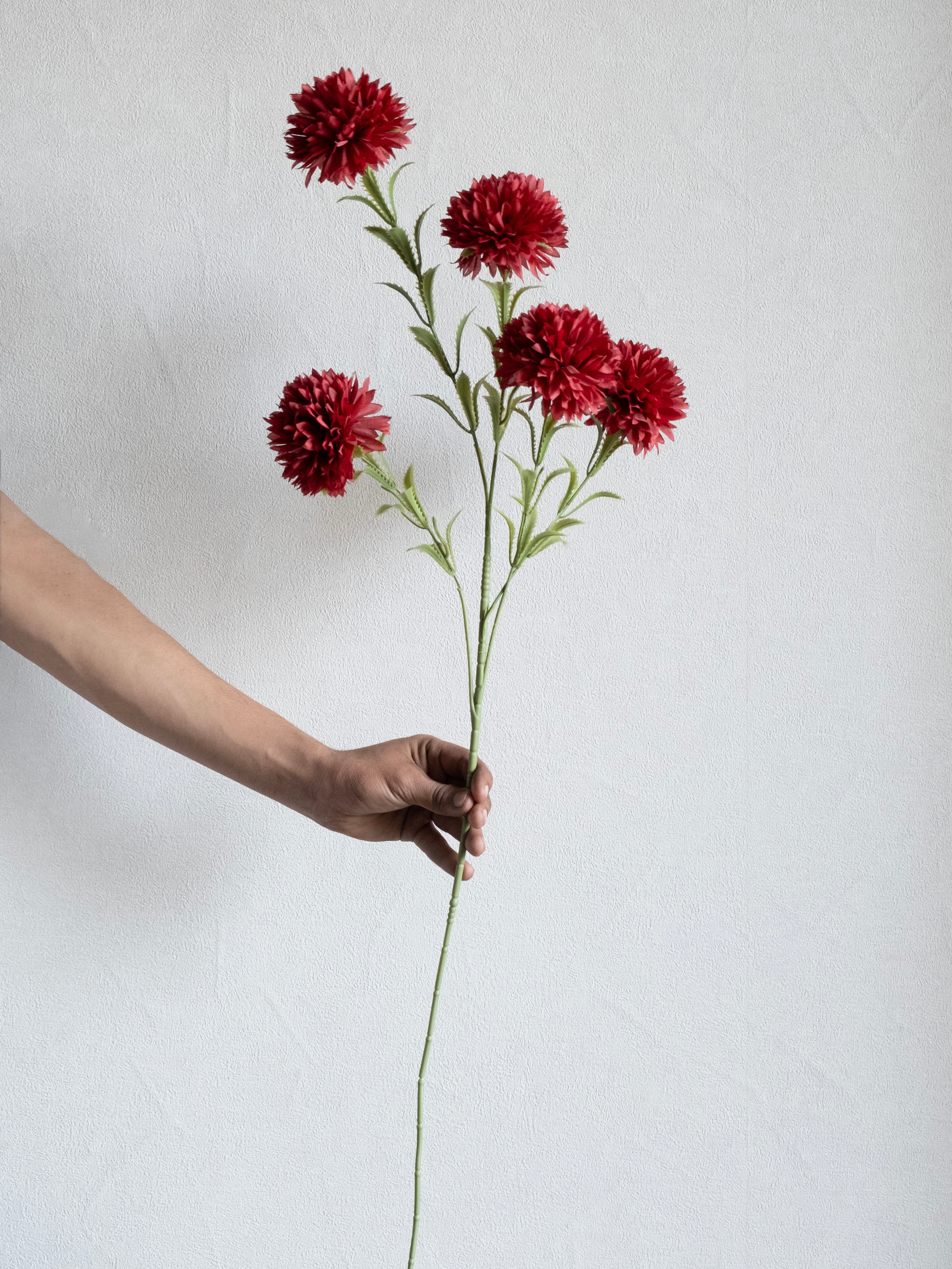 Artificial Mum Flower Stick (Set of 2)