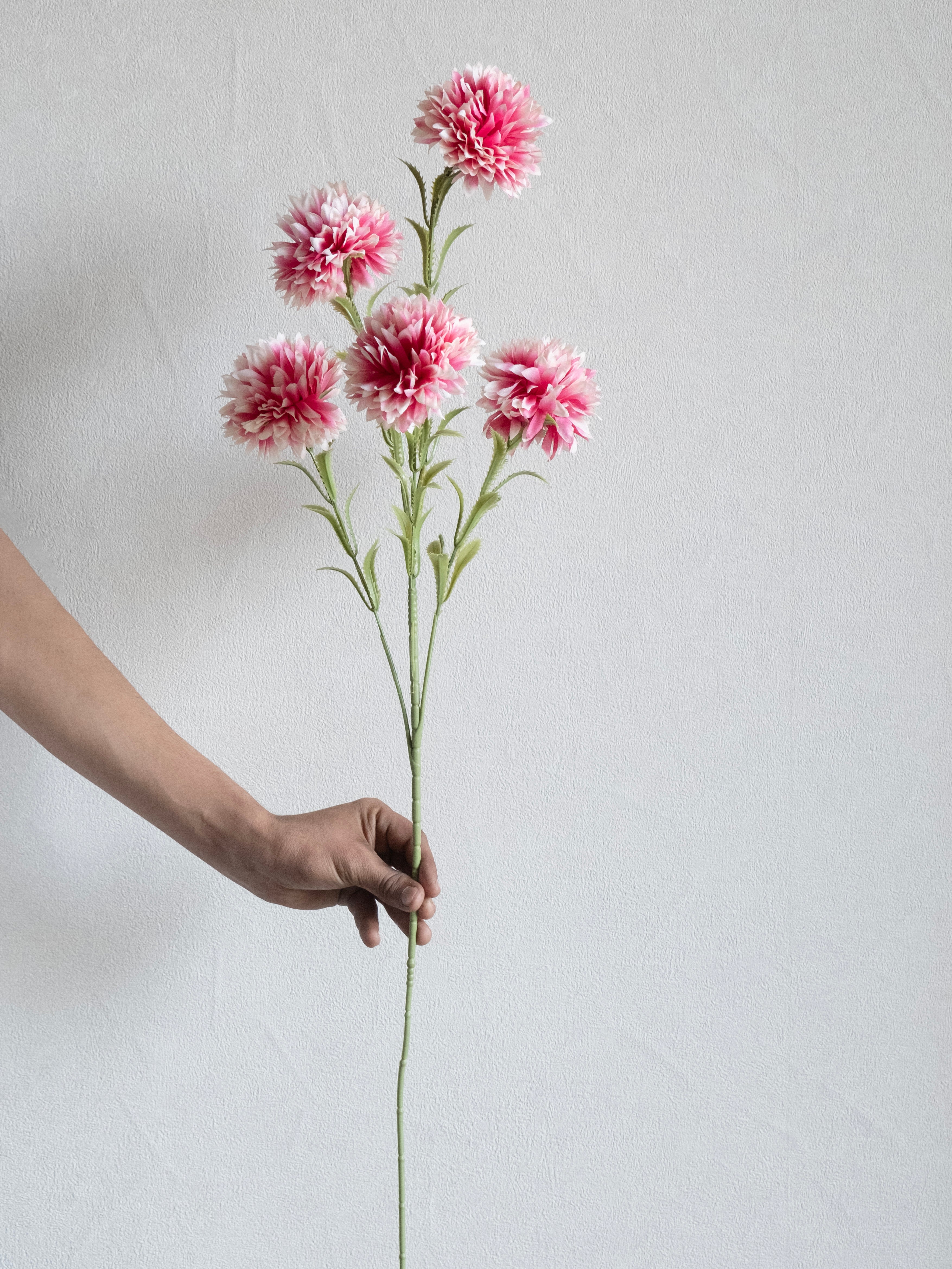 Artificial Mum Flower Stick (Set of 2)