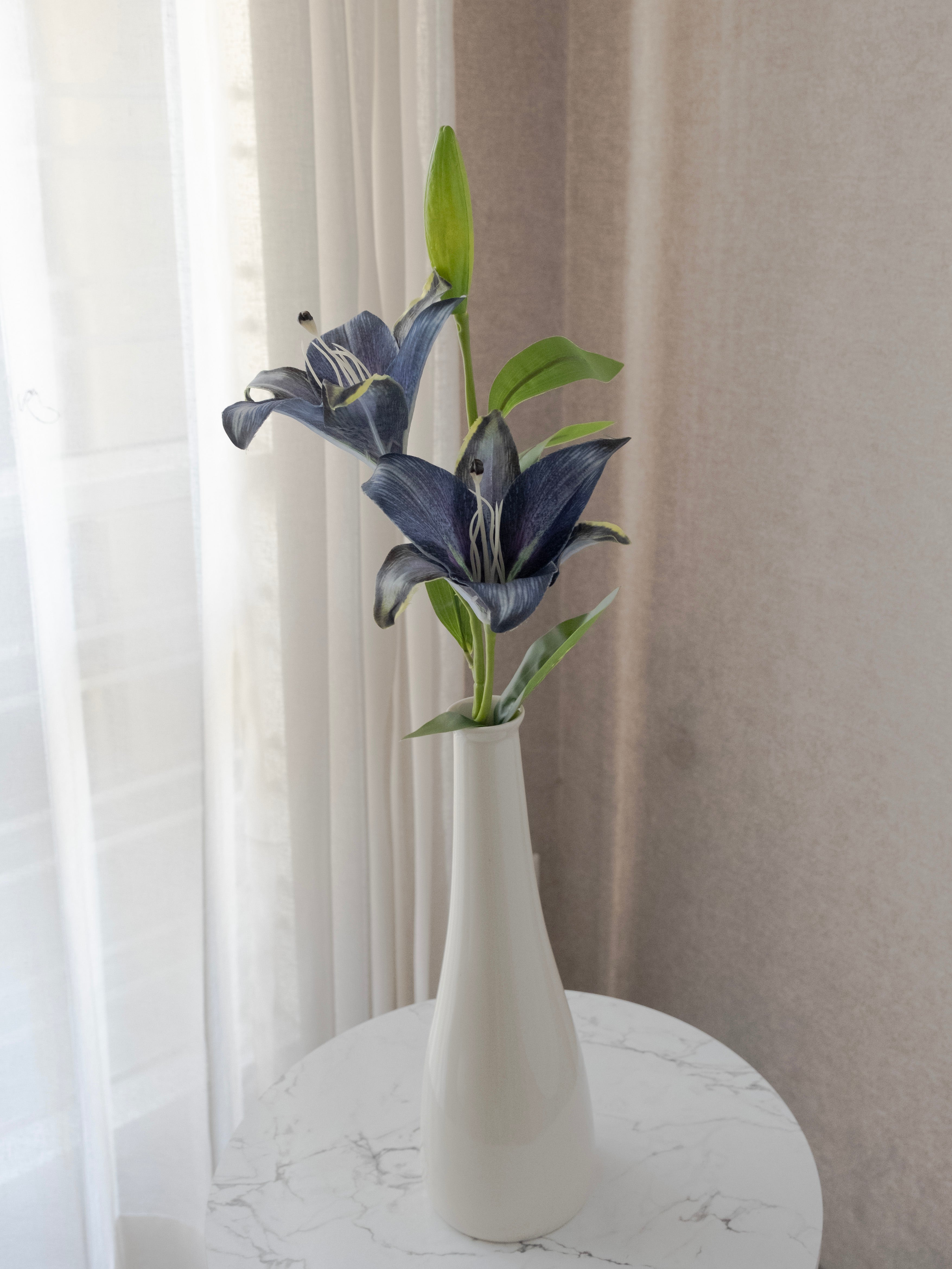 Artificial Lily Flower stick 84cm