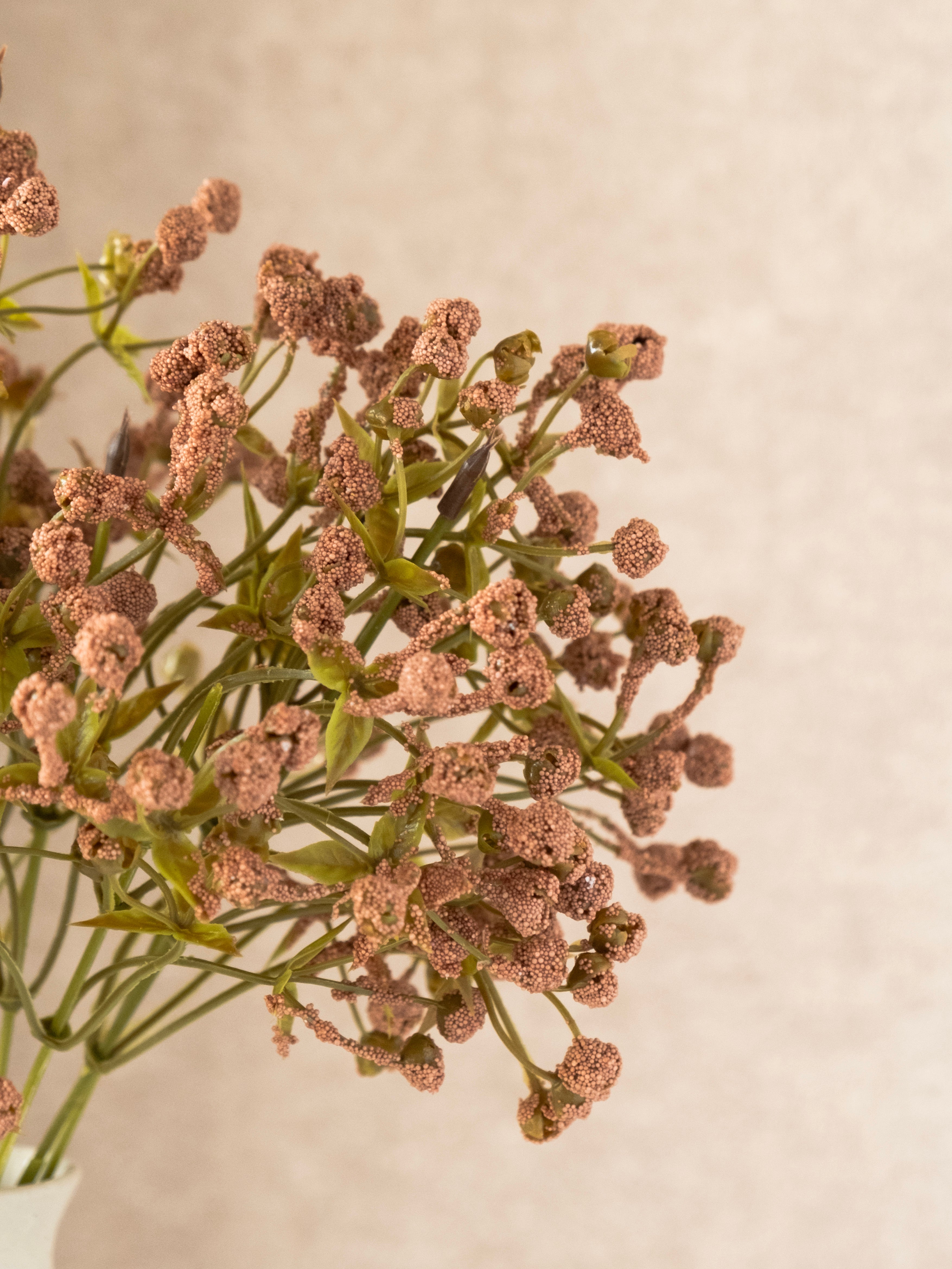 Artificial Frosted Gypsy Flower Bunch