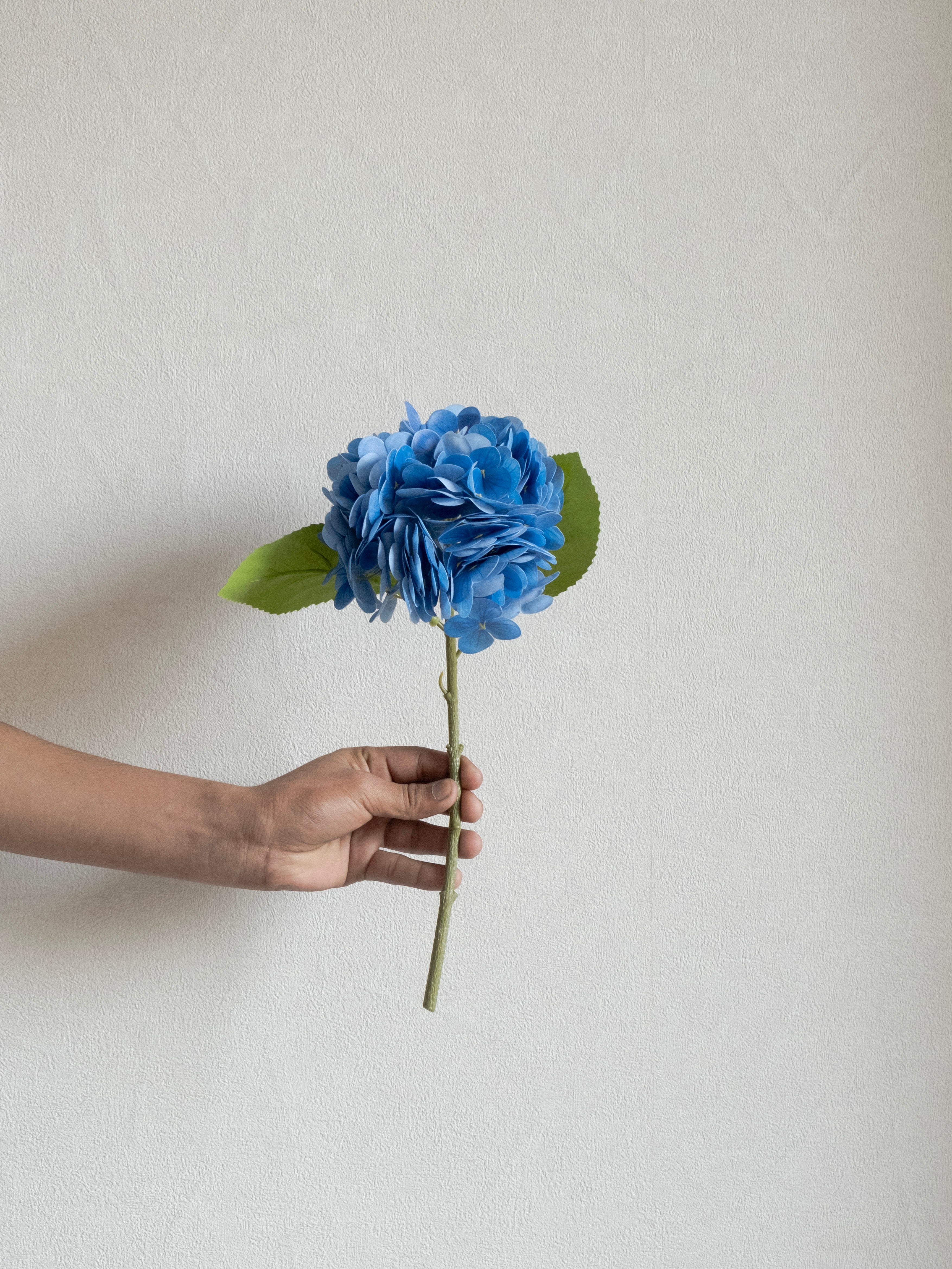 Artificial Hydrangea Flower Stems (Set of 2)