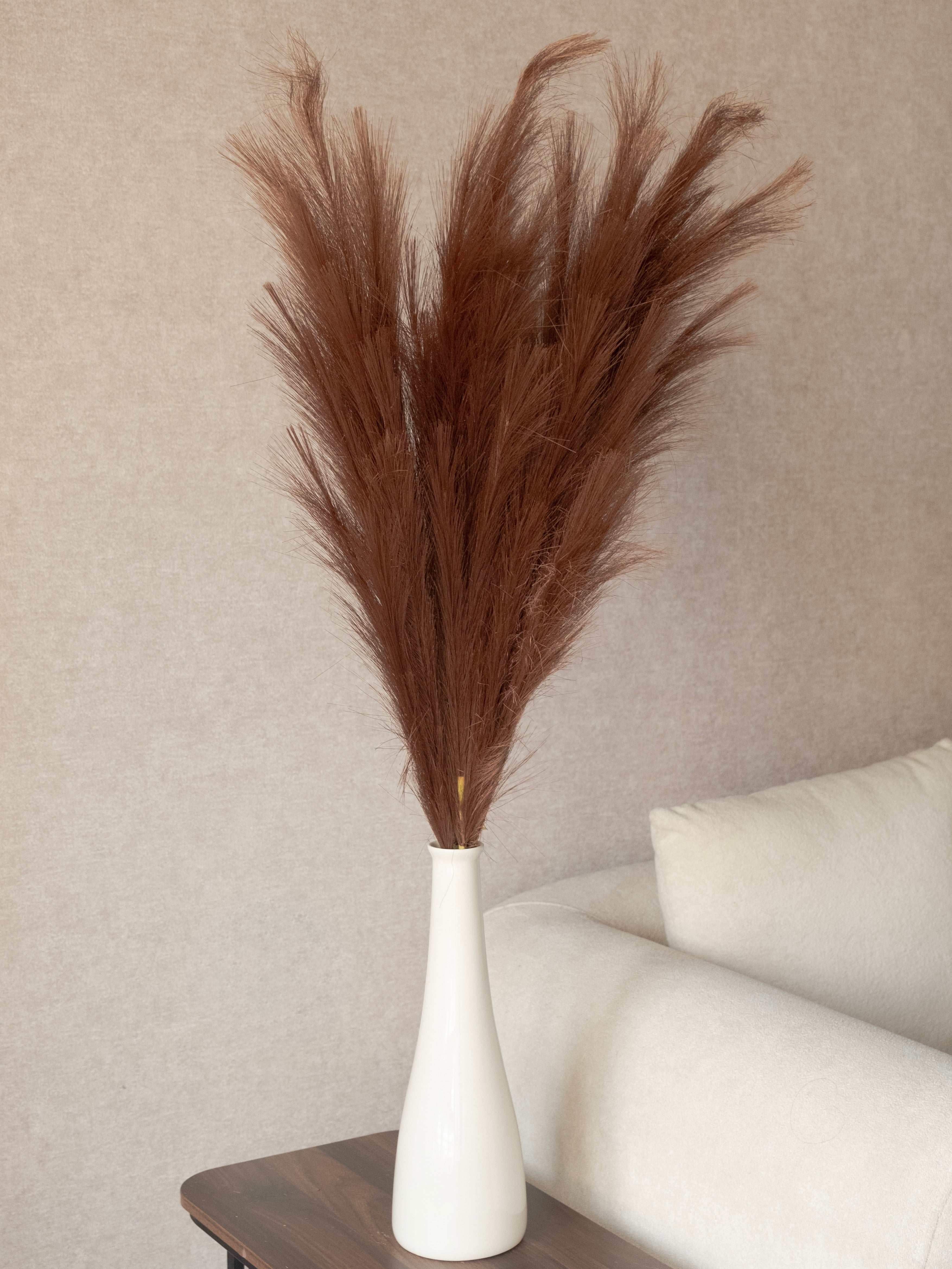 Artificial Pampas Grass stick 117cm