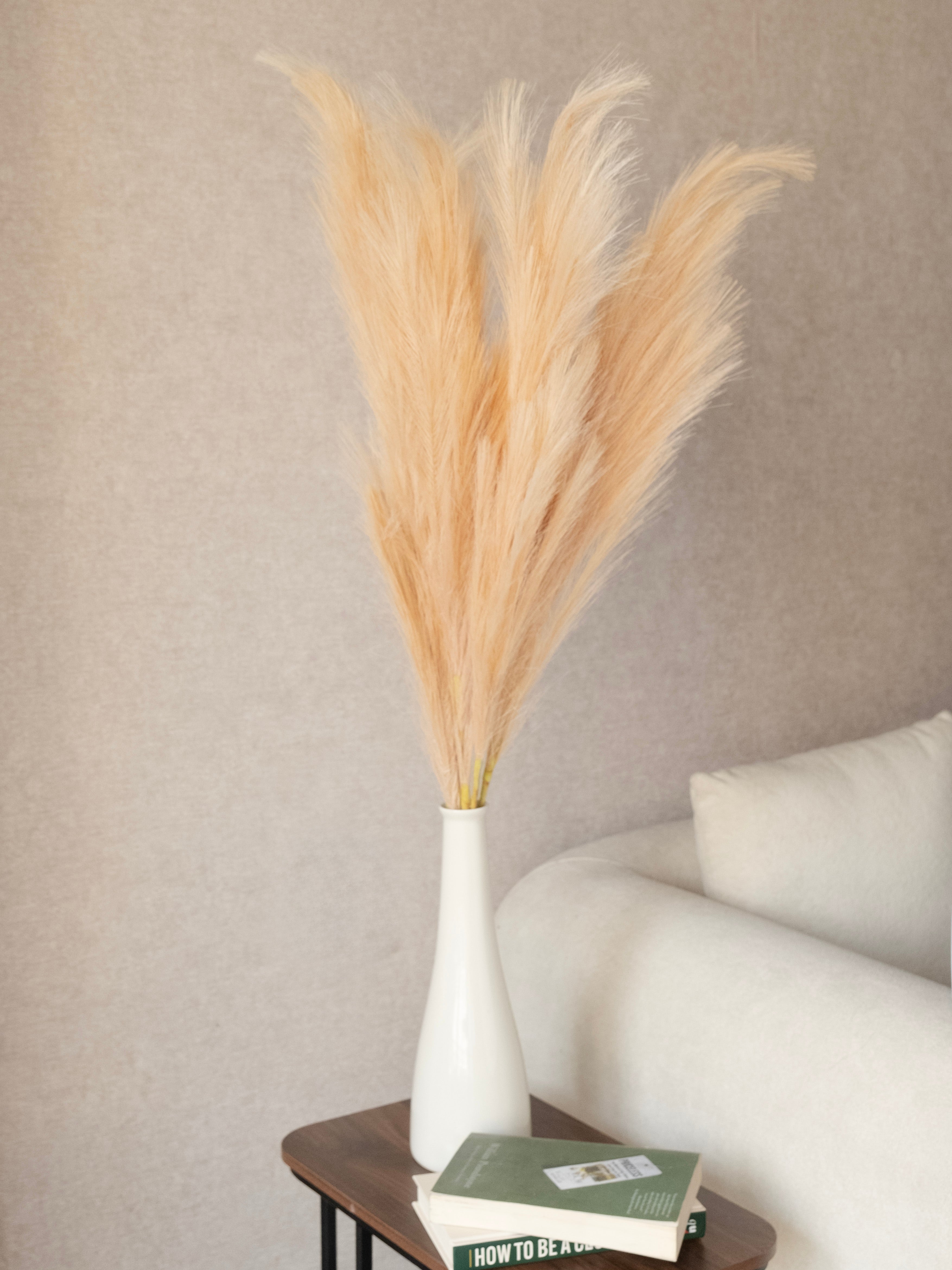 Artificial Pampas Grass stick 117cm