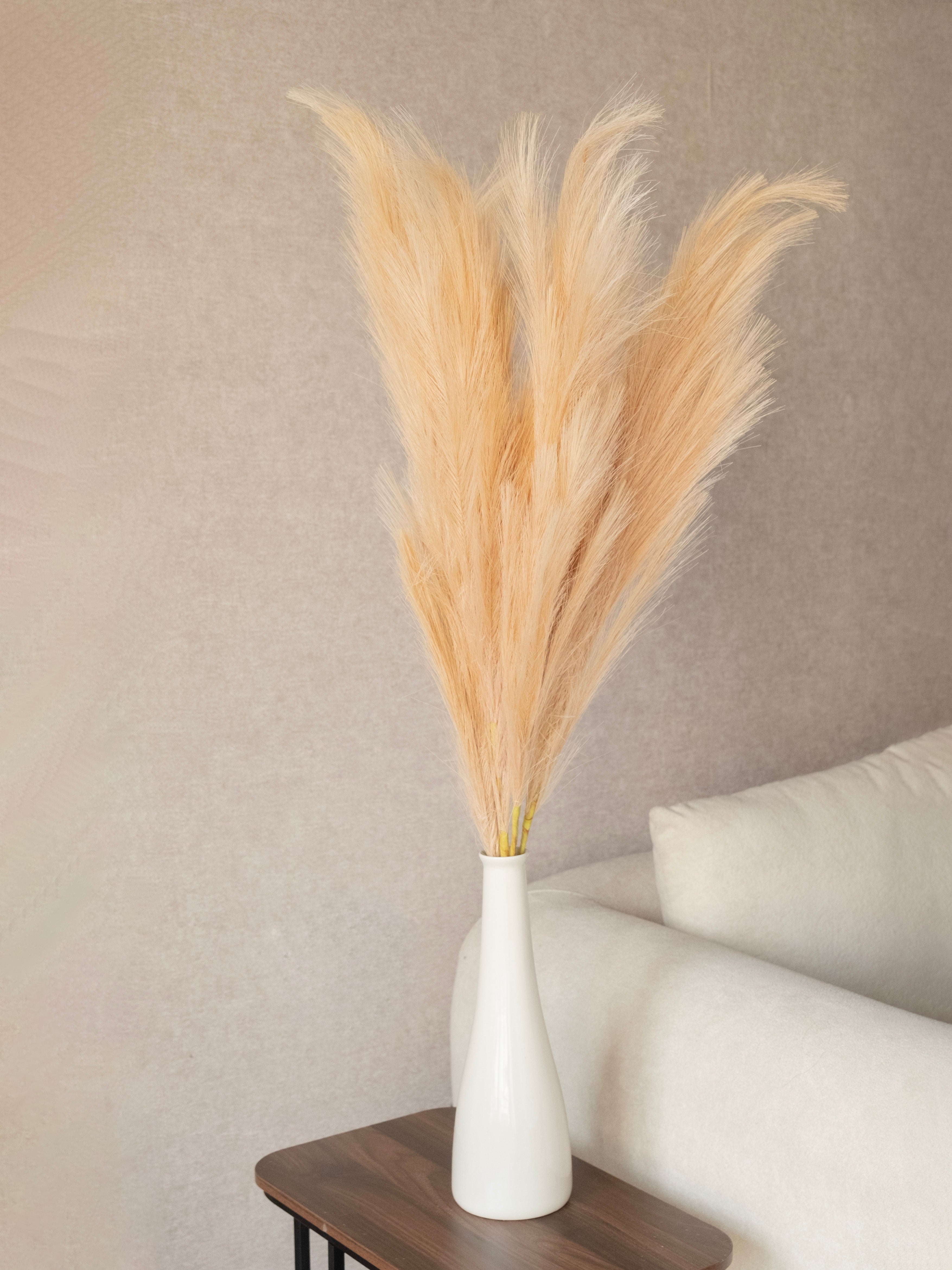 Artificial Pampas Grass stick 117cm