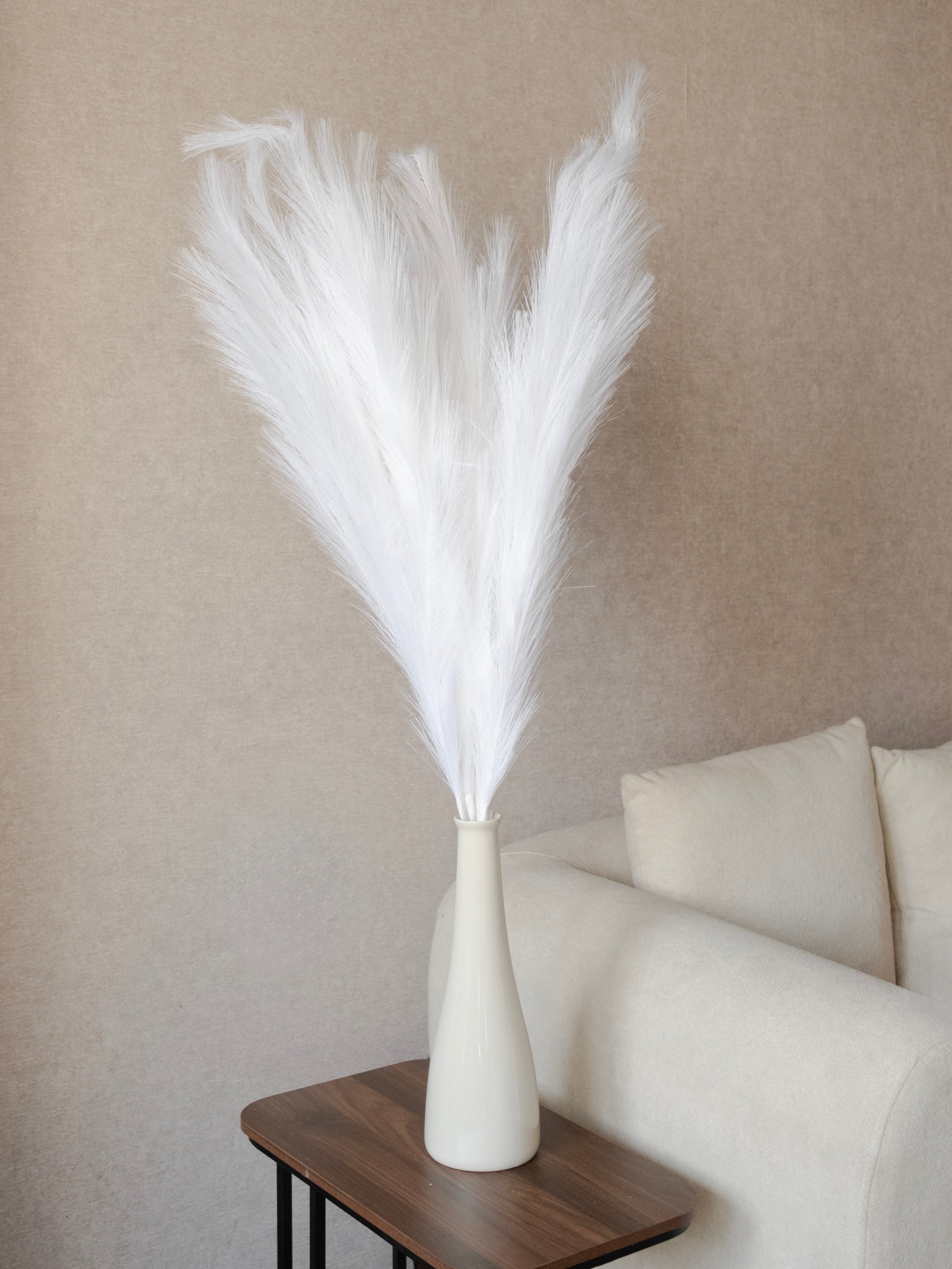 Artificial Pampas Grass stick 117cm