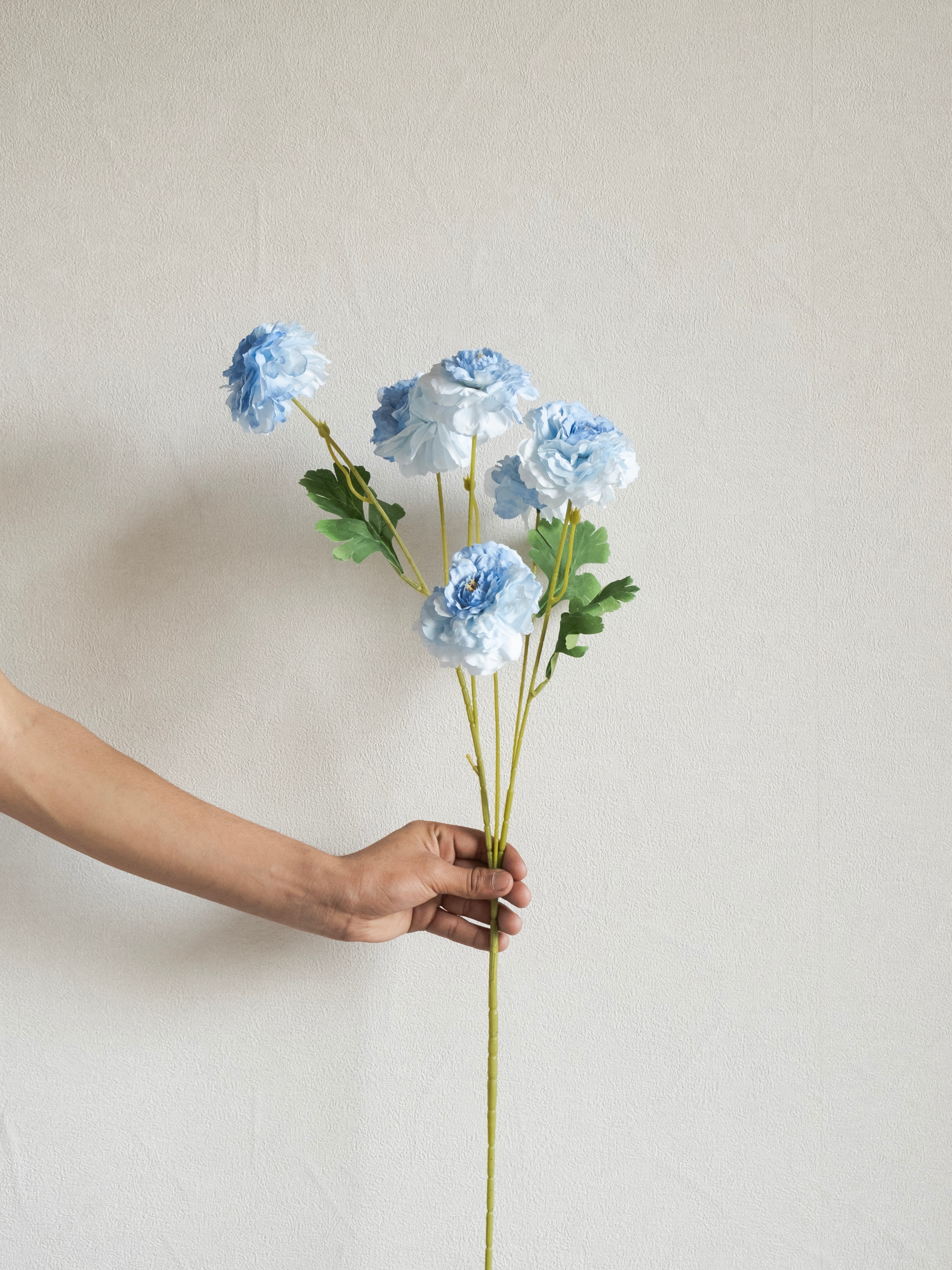 Artificial Ranunculus Flower Stick 80cm