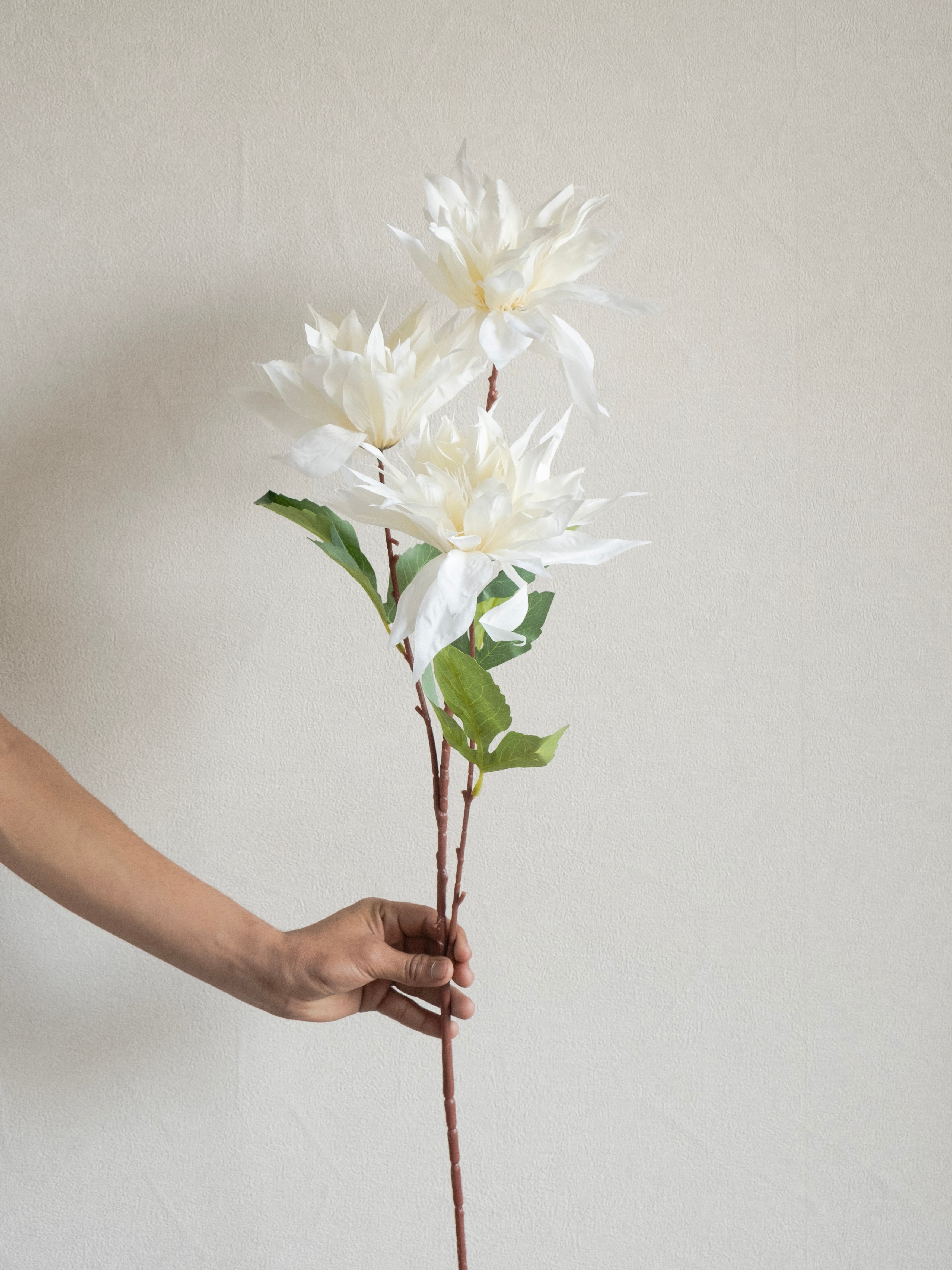 Artificial Dahlia Flower Stem 98cm