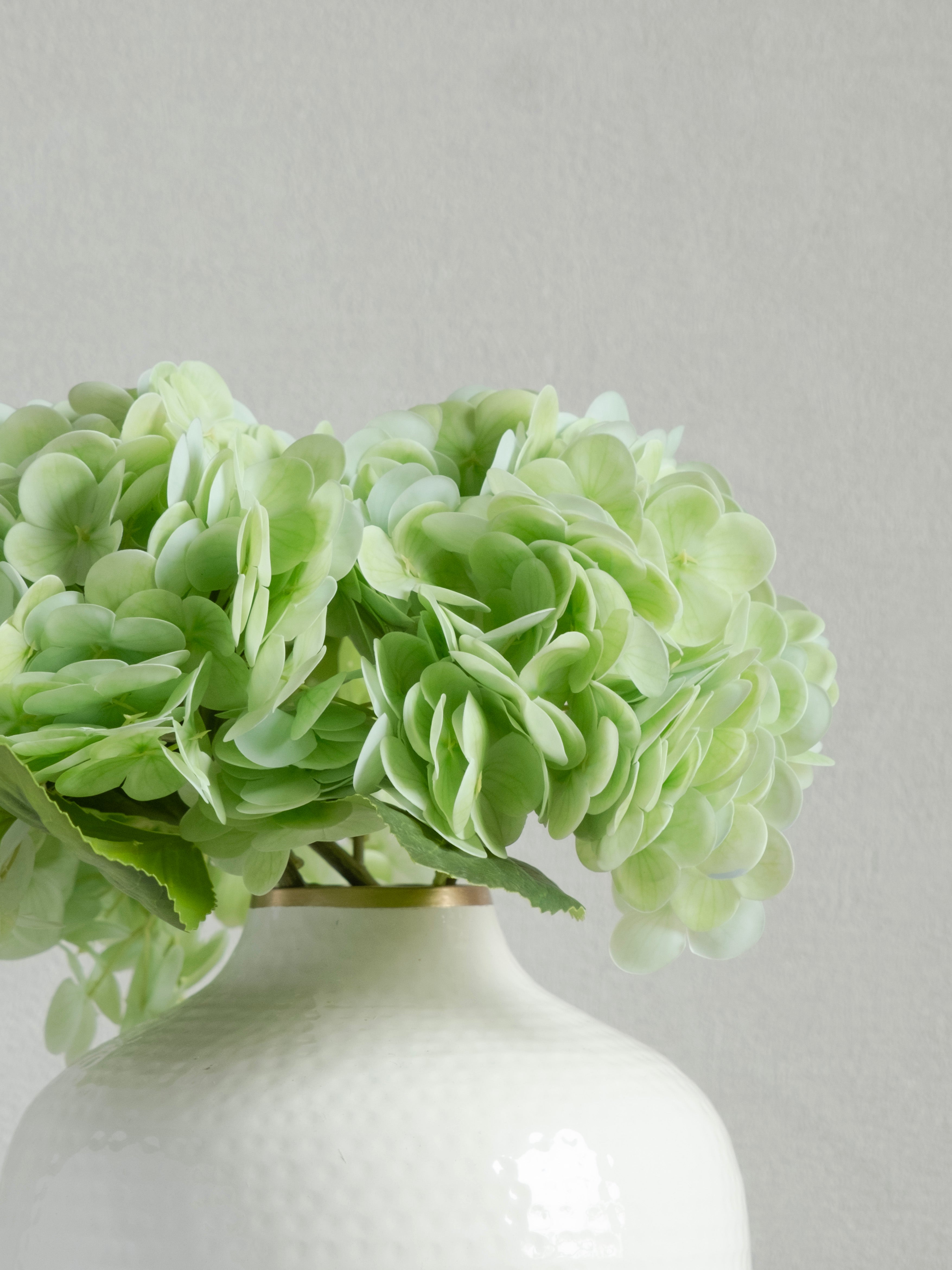 Artificial Hydrangea Flower Stems (Set of 2)
