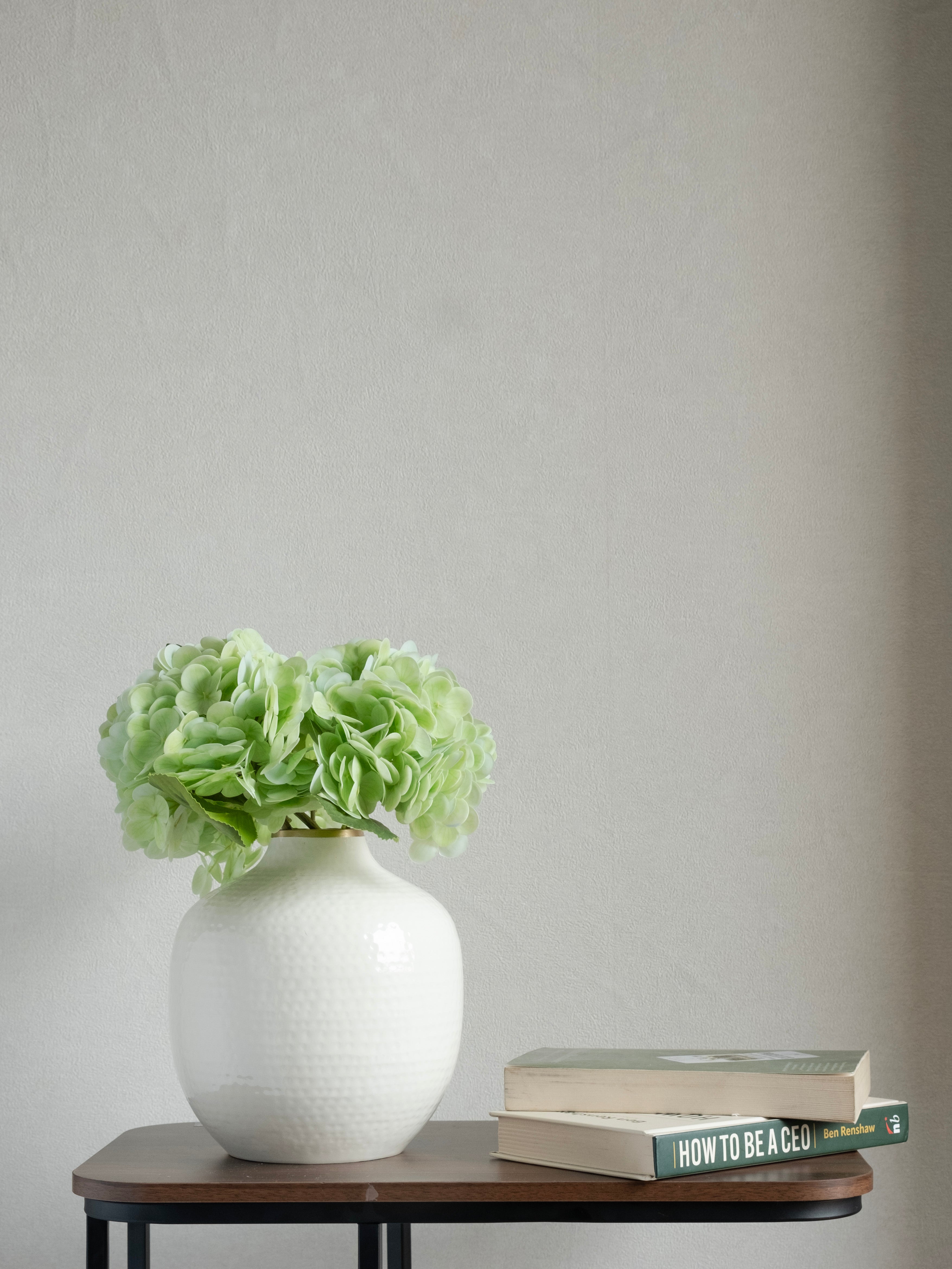 Artificial Hydrangea Flower Stems (Set of 2)