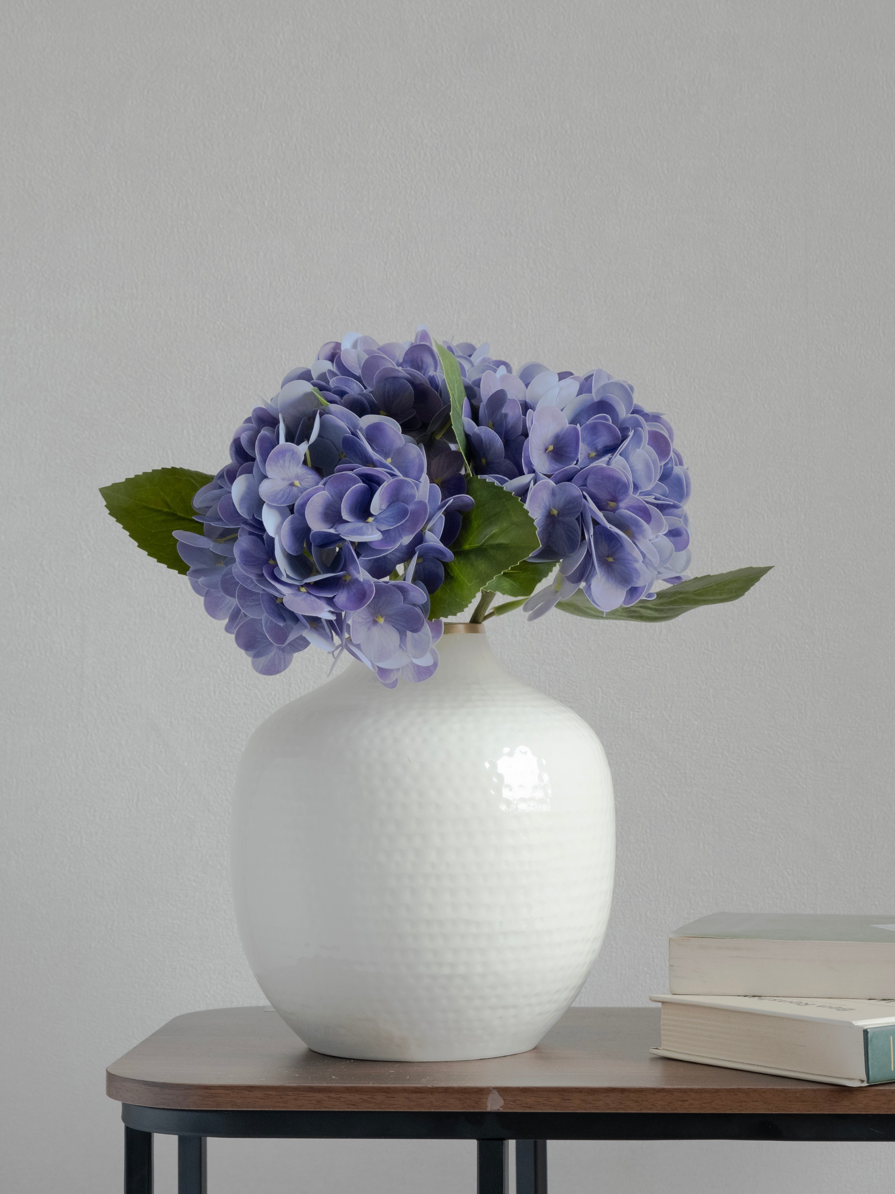 Artificial Hydrangea Flower Stems (Set of 2)
