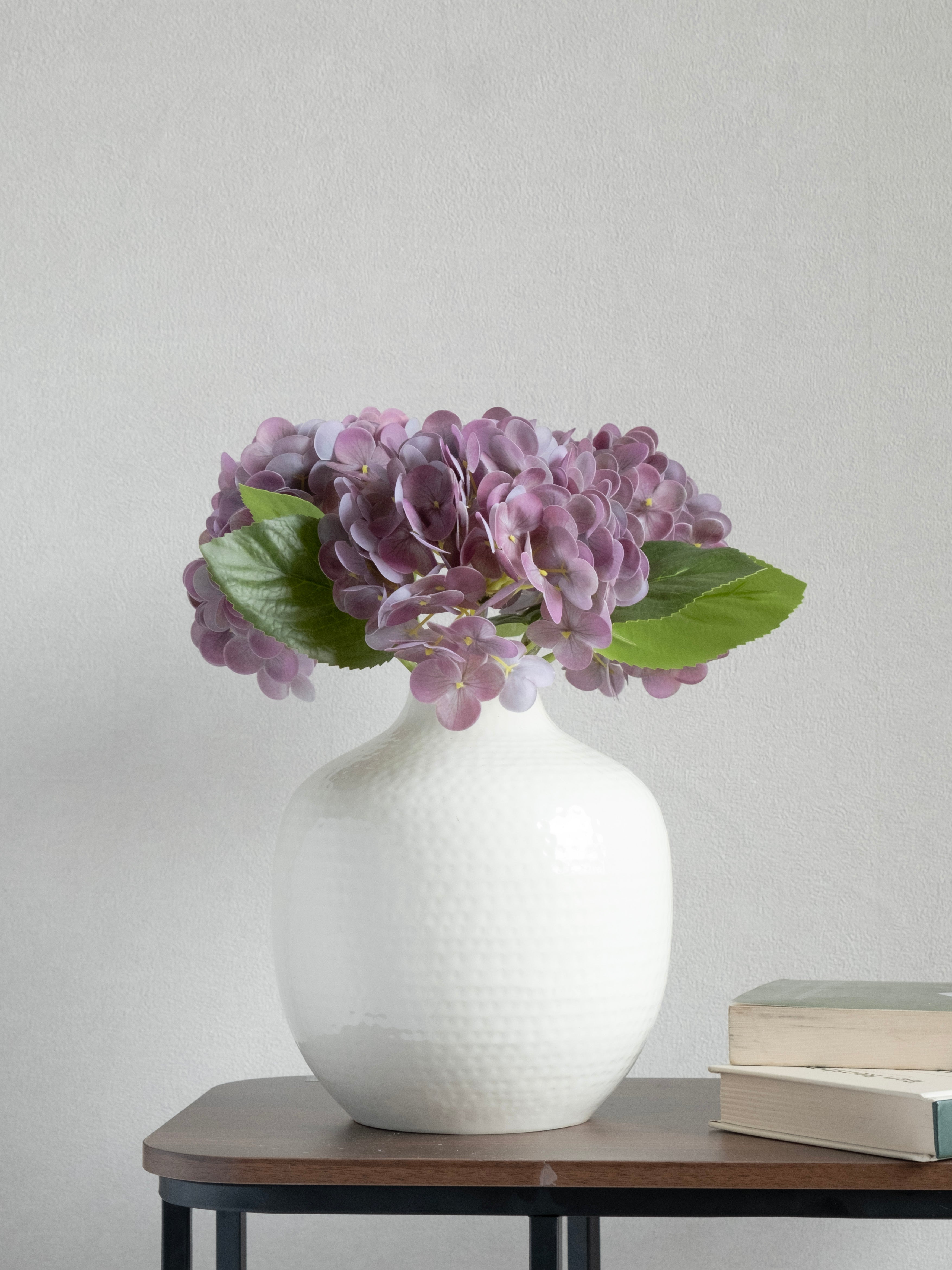 Artificial Hydrangea Flower Stems (Set of 2)