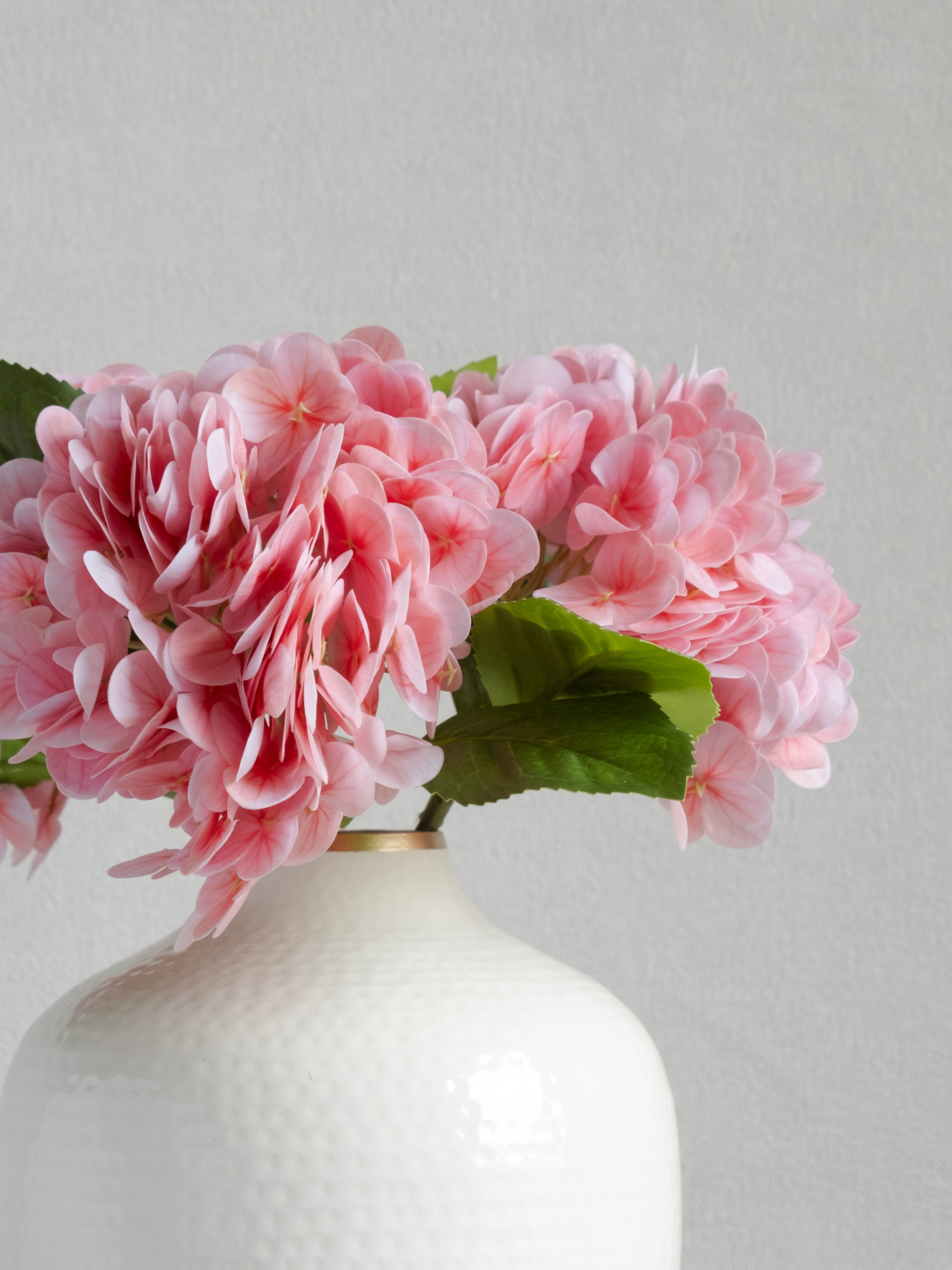 Artificial Hydrangea Flower Stems (Set of 2)
