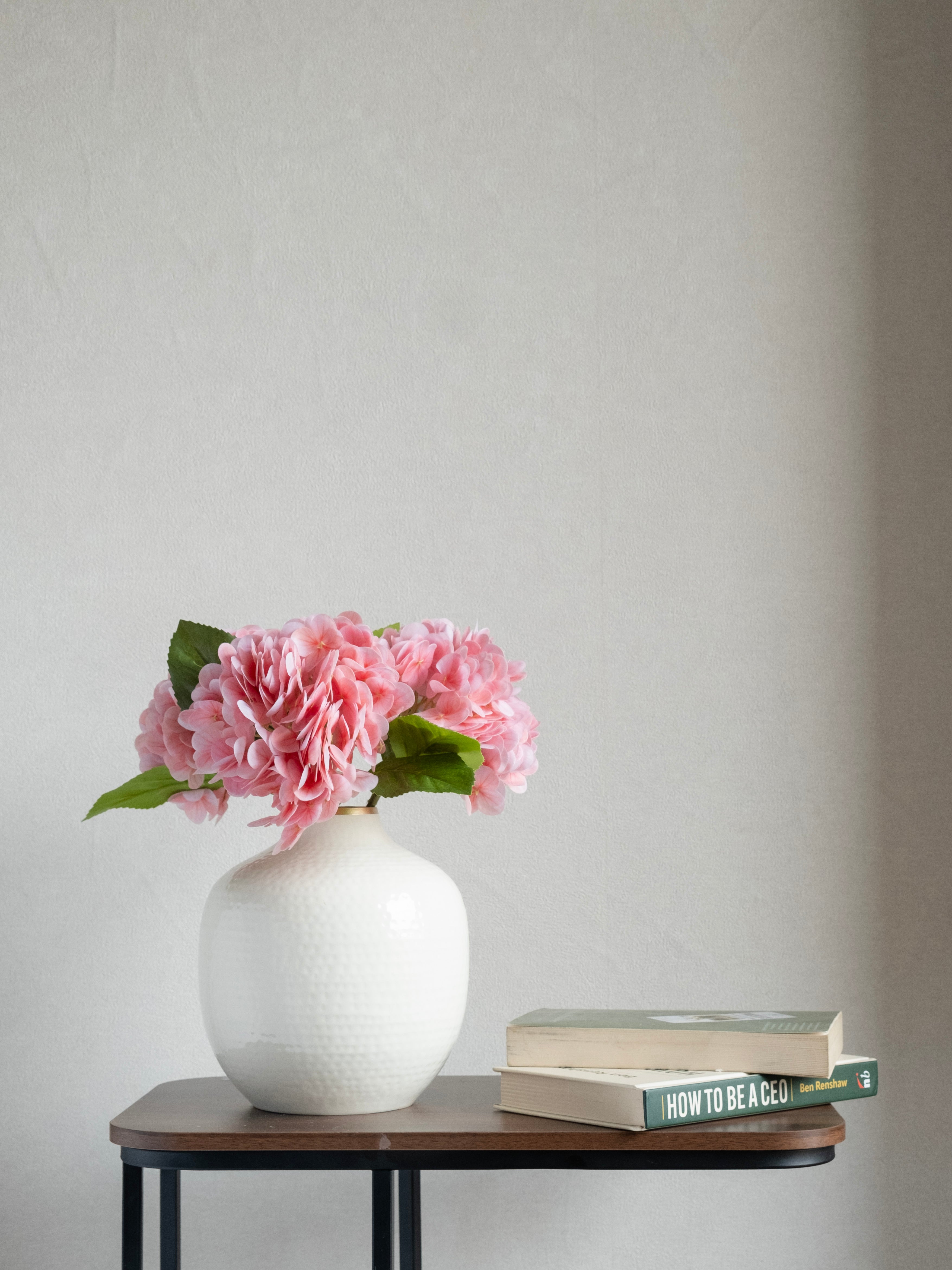 Artificial Hydrangea Flower Stems (Set of 2)
