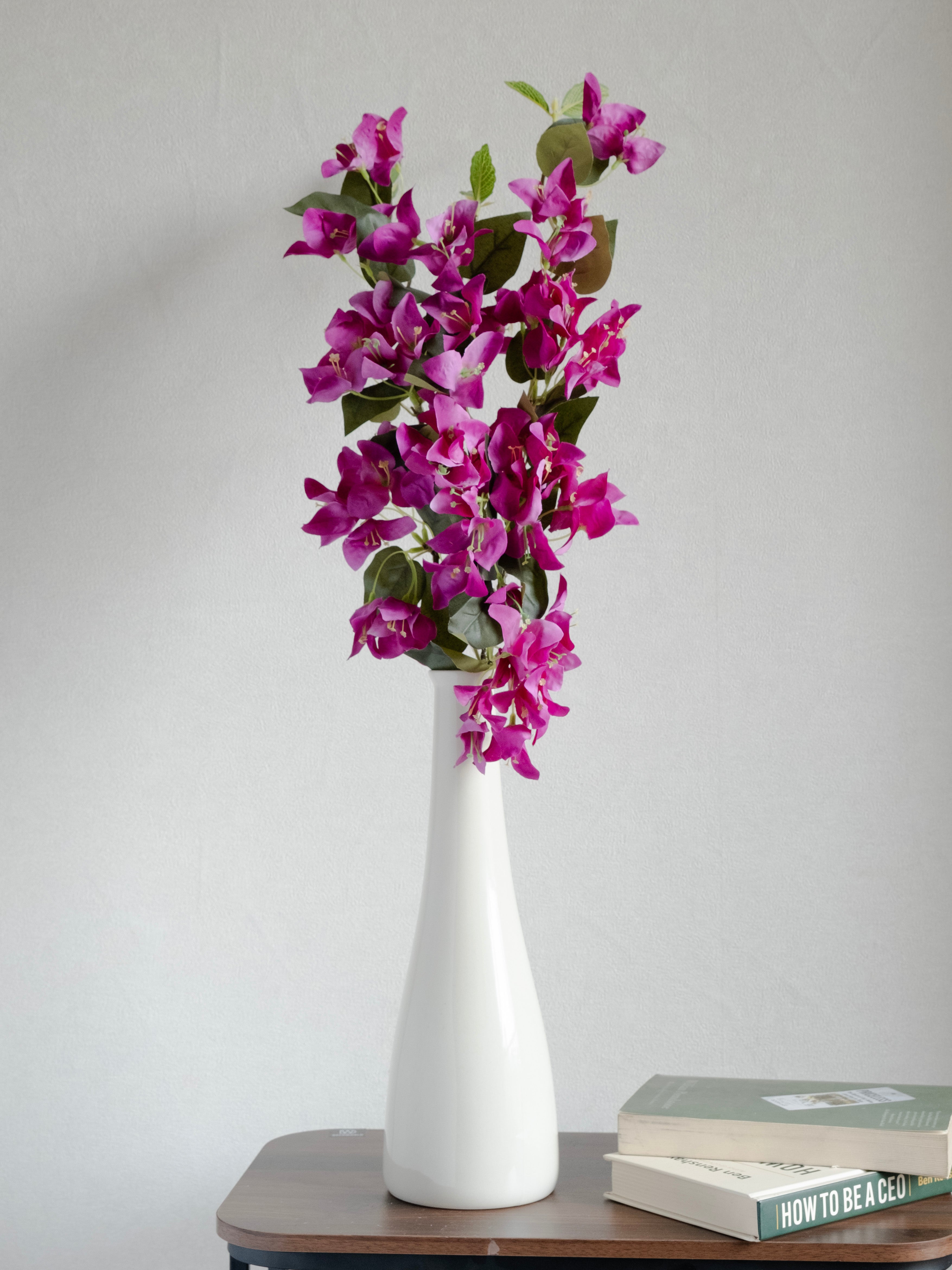 Artificial Bougainvillea Flower Stick 76cm (Set of 3)