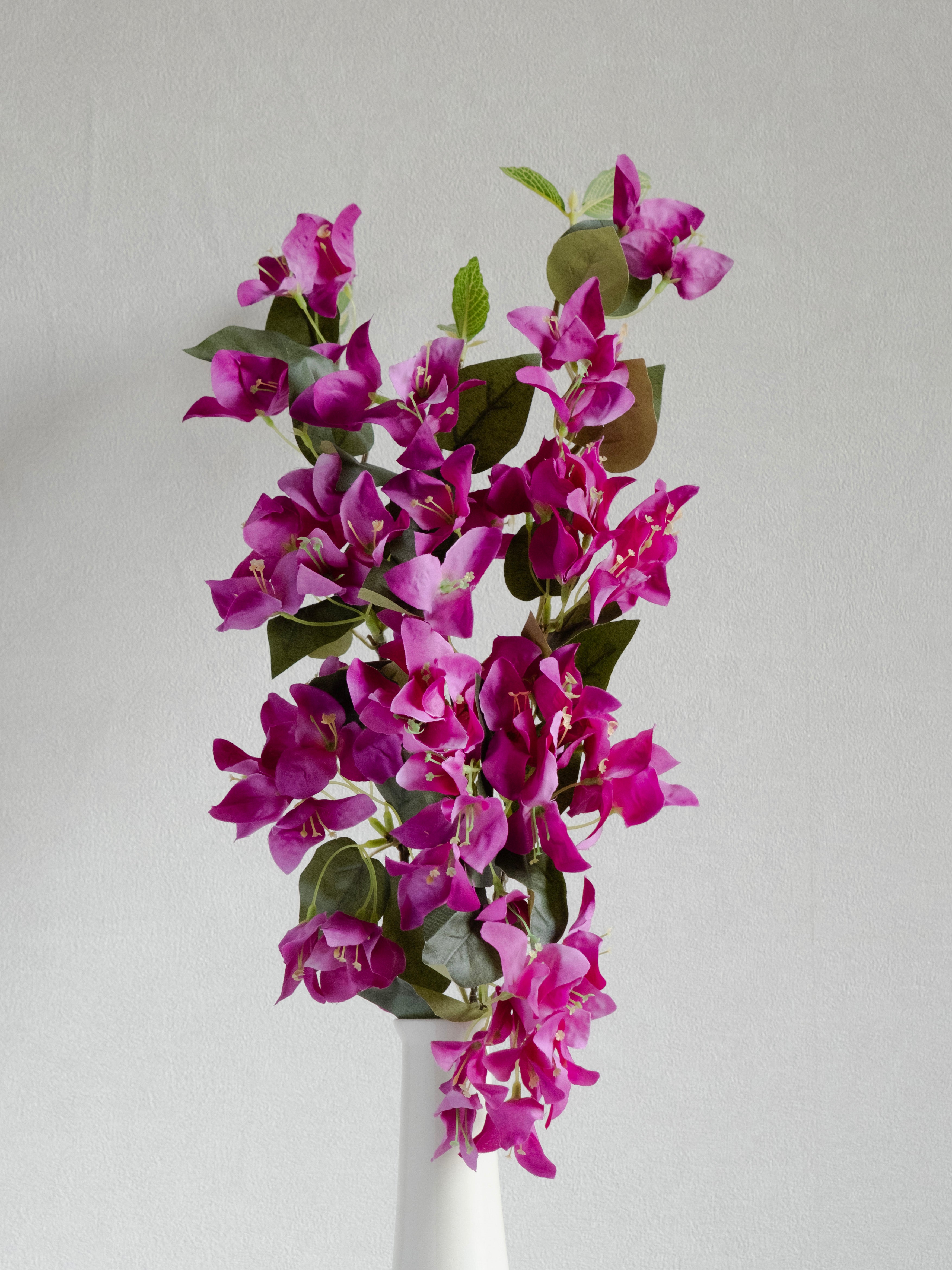 Artificial Bougainvillea Flower Stick 76cm (Set of 3)