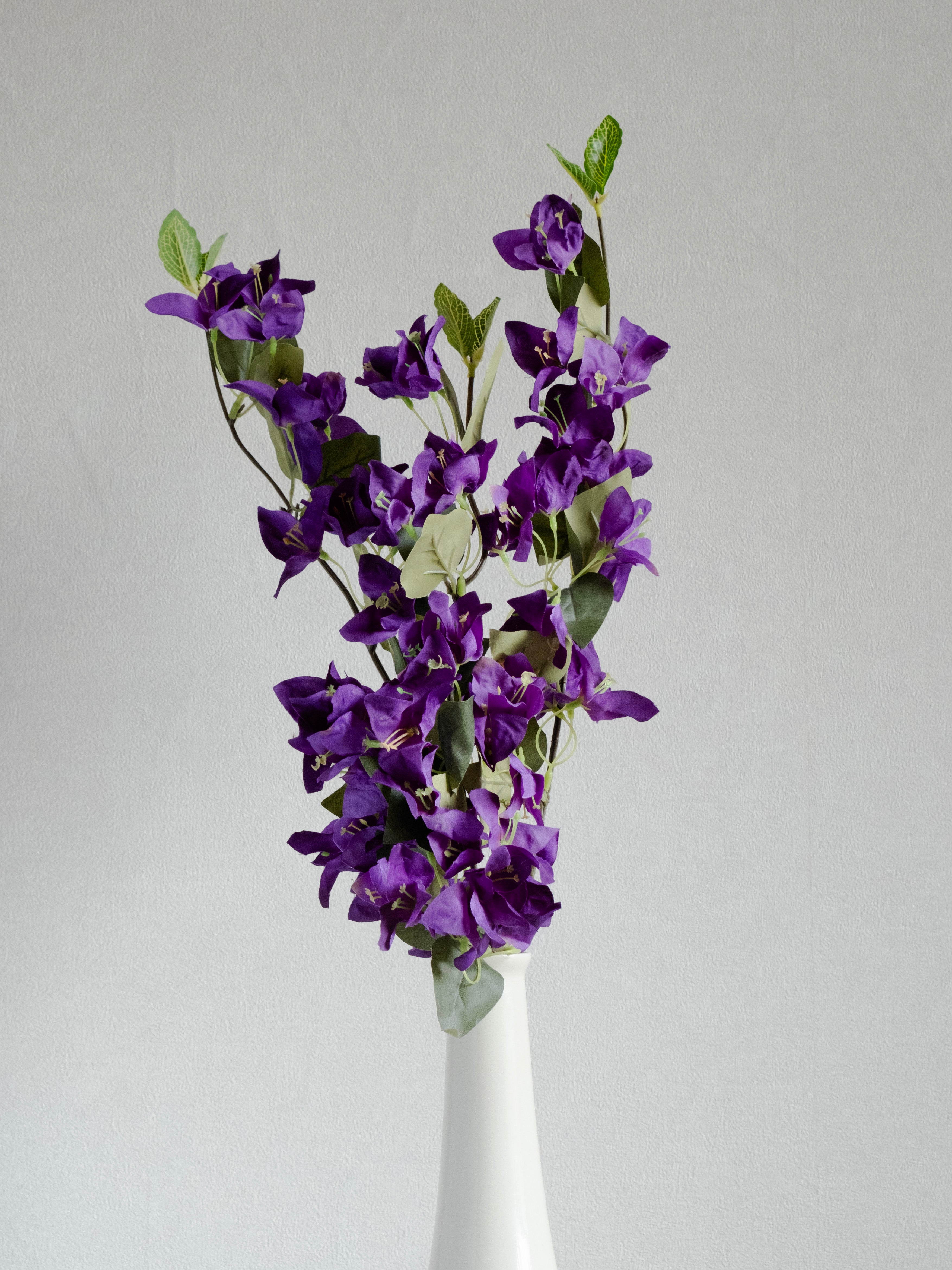 Artificial Bougainvillea Flower Stick 76cm (Set of 3)