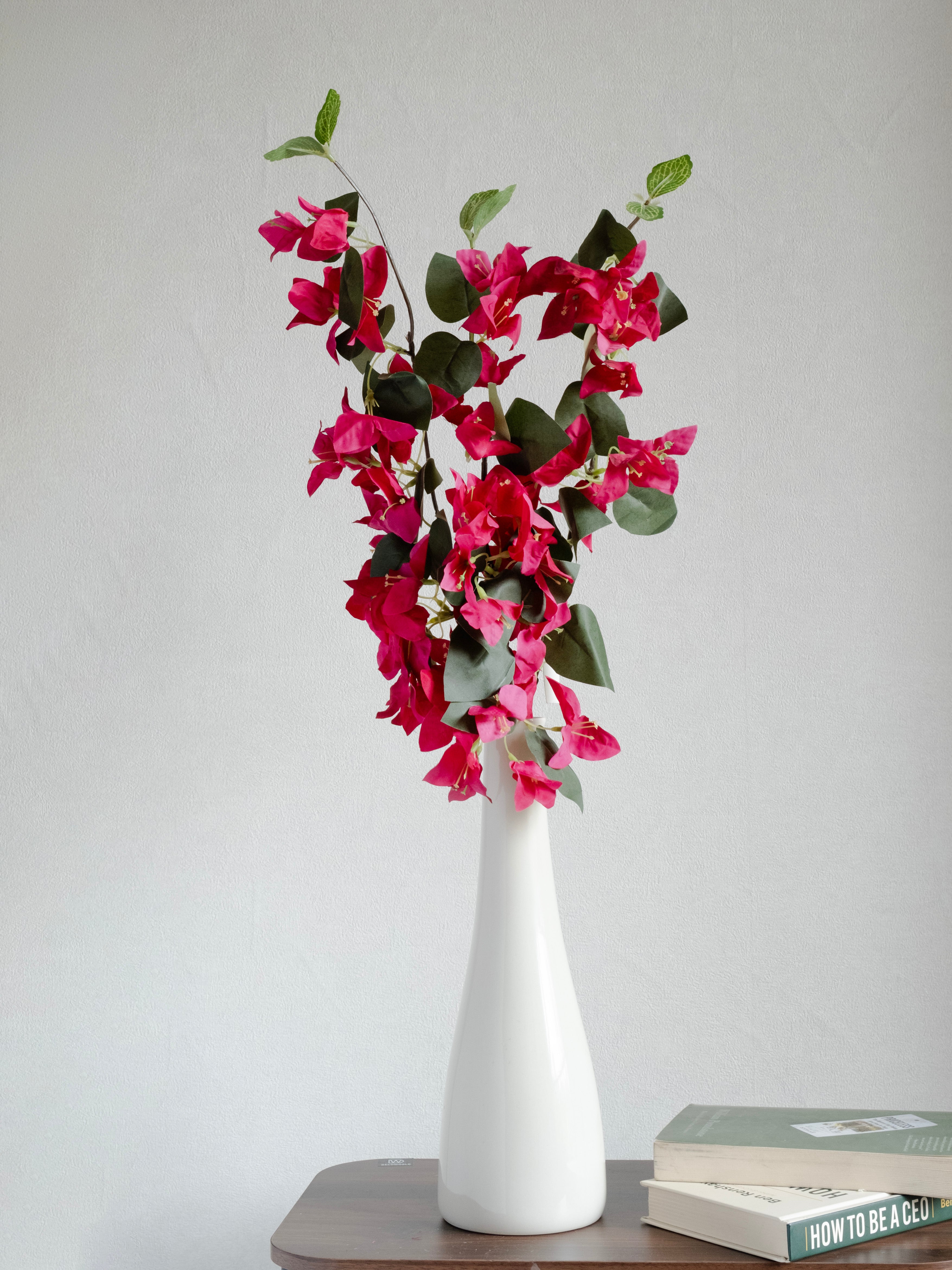 Artificial Bougainvillea Flower Stick 76cm (Set of 3)