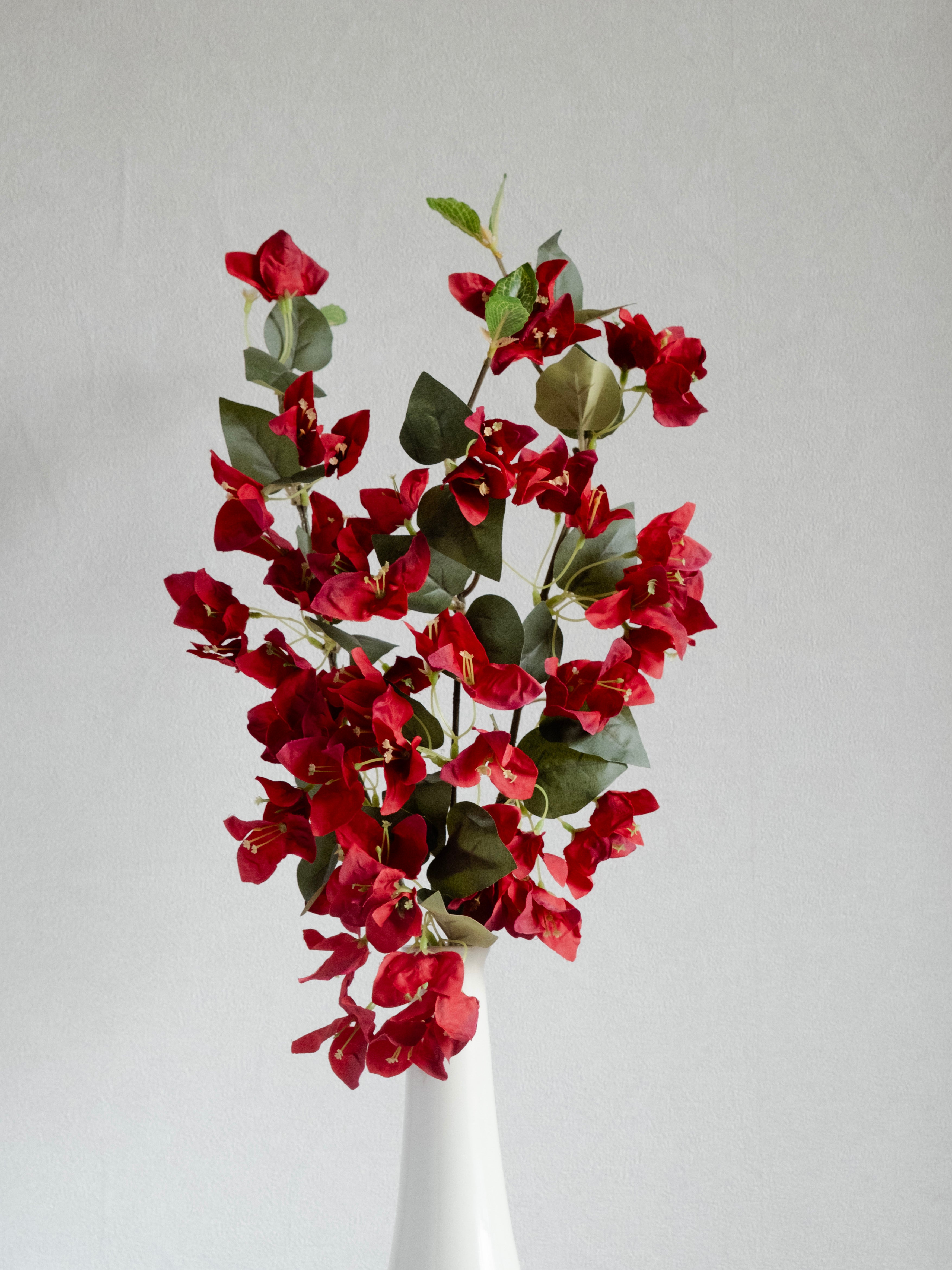 Artificial Bougainvillea Flower Stick 76cm (Set of 3)